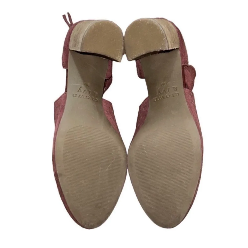 Crown Ivy Perforated Leather Burgundy
Bootie(Size 9M) - Image 4