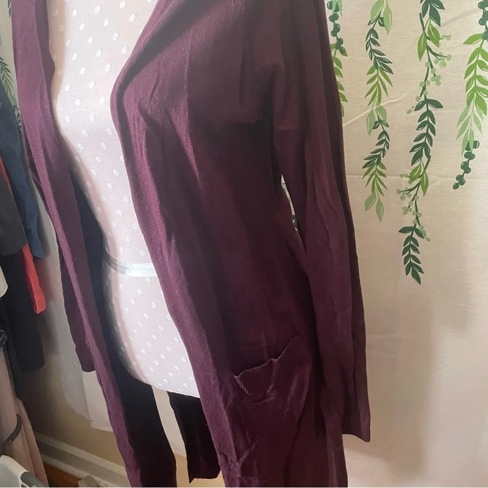 Size L Love Tree Long Cardigan w/ Slits on the sides B2 - Image 2