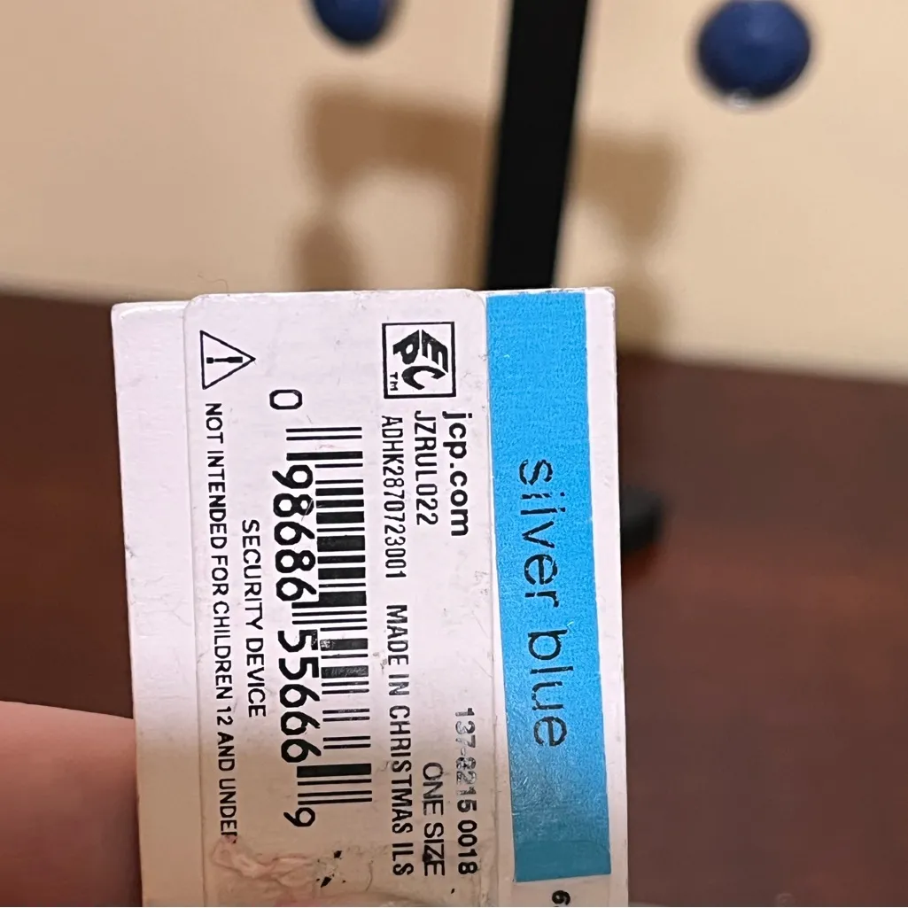 Blue and Silver Jewelry Set - Image 3