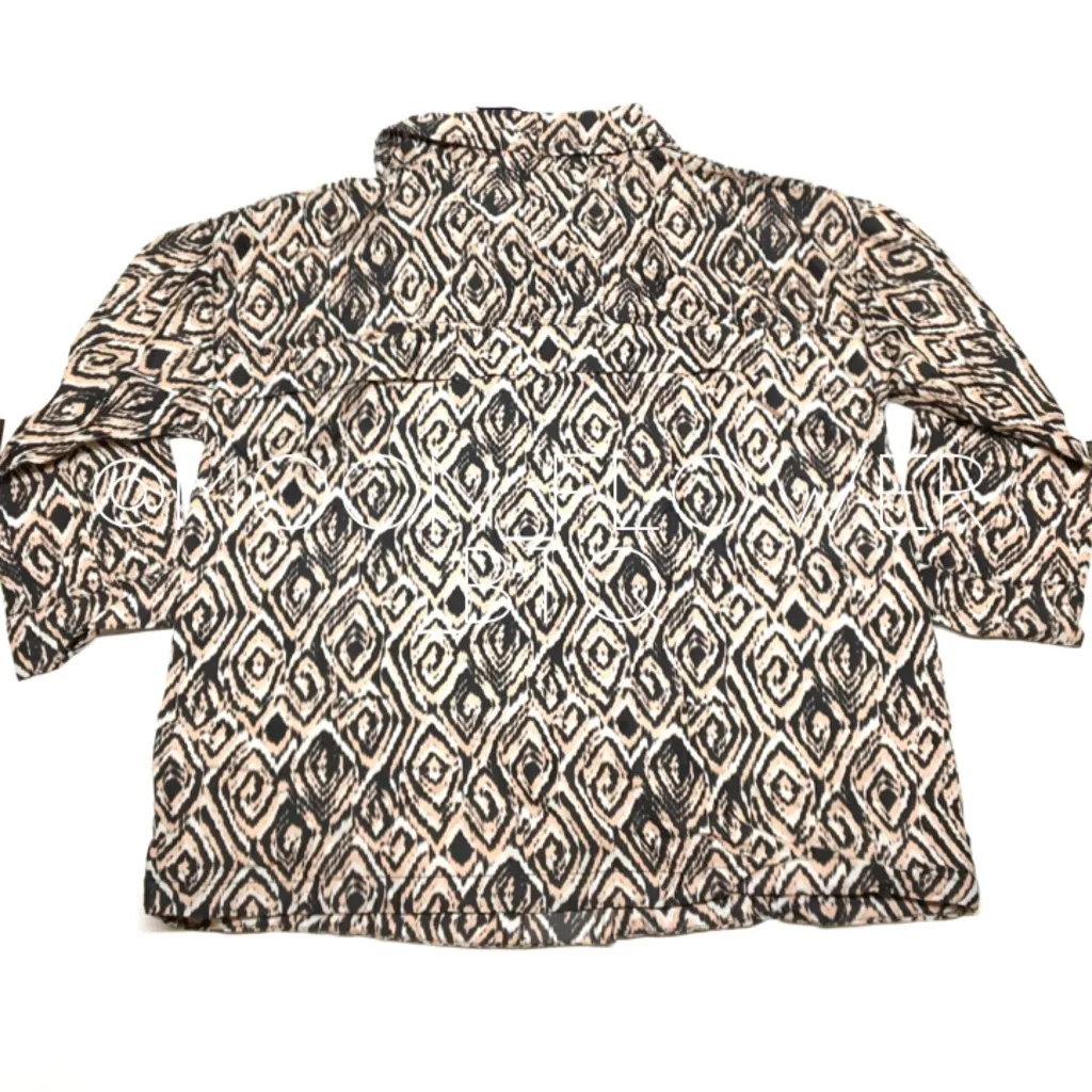 NYDJ Cropped Trench Coat Jacket - Image 8