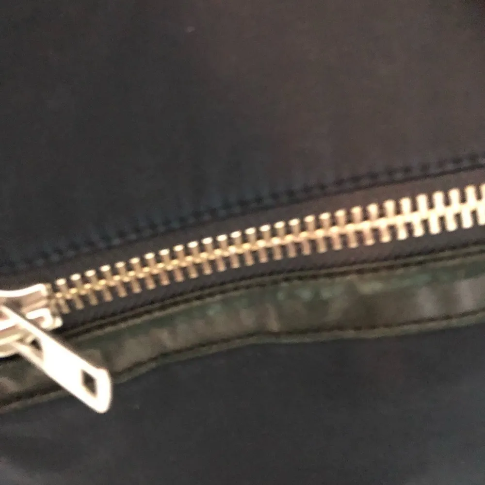 THE KOOPLES Raccoon Leather Navy Blue Parka XS - Image 7