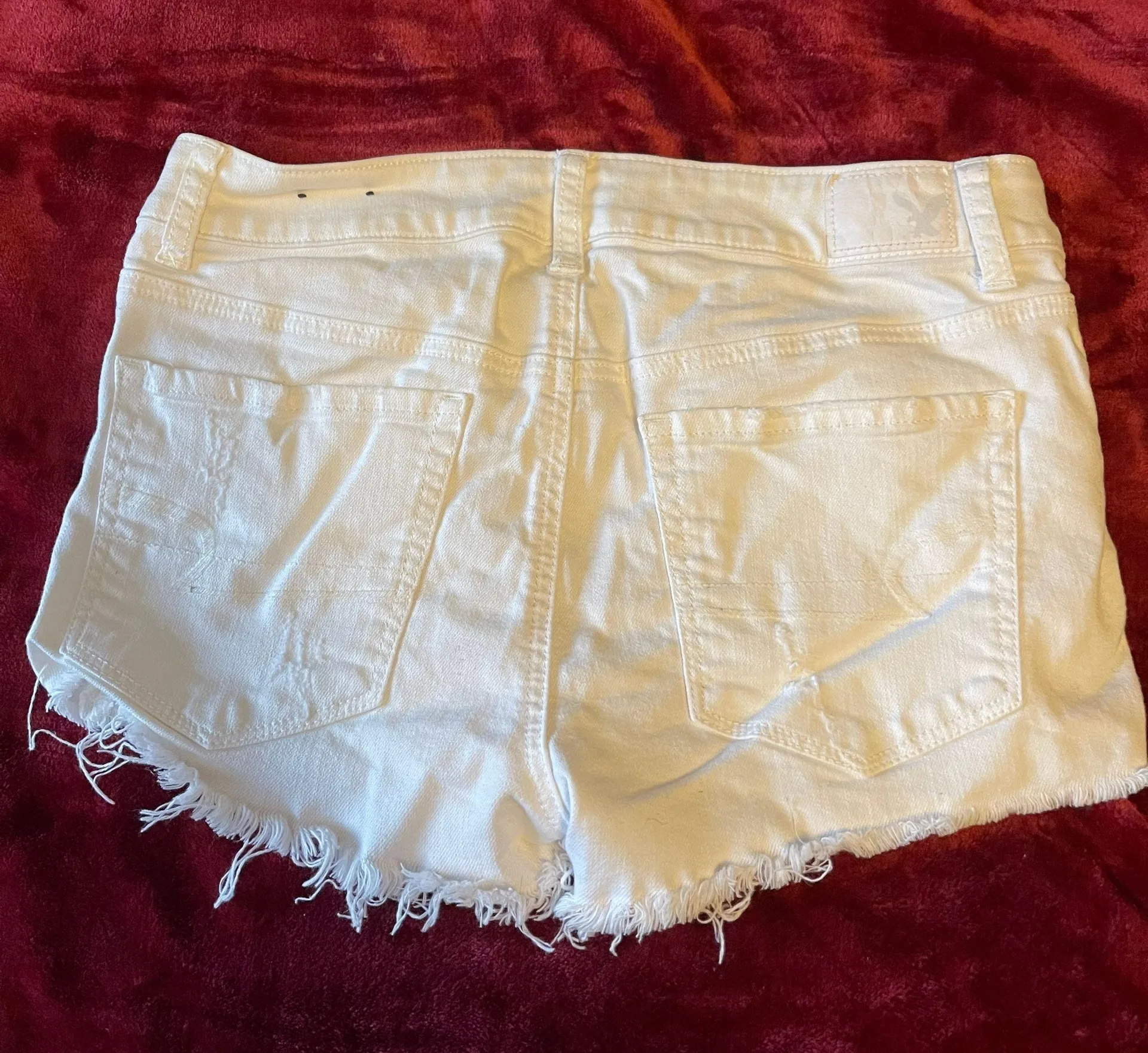 White Jean Shorts  - Image 2