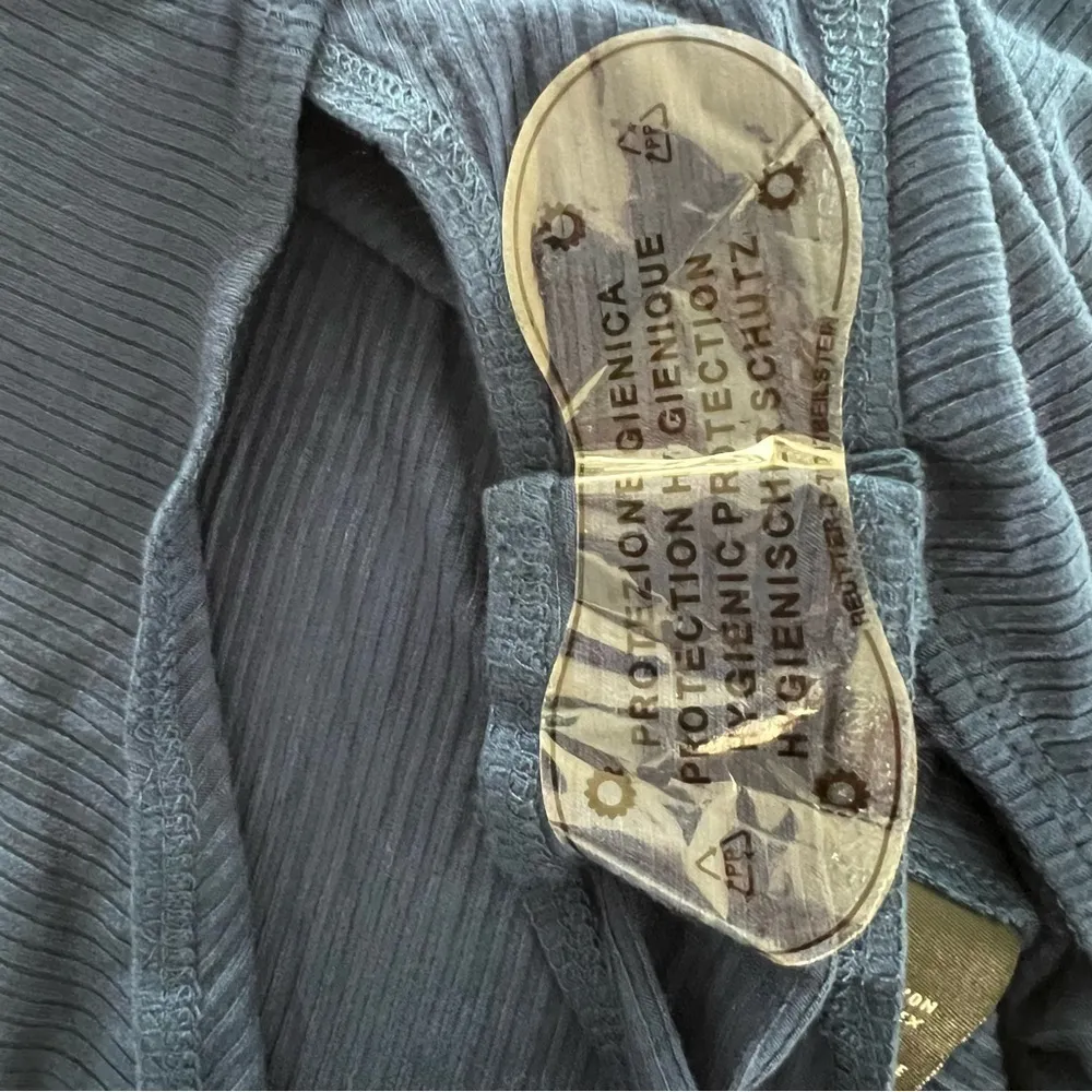 Violet & roses bodysuit medium ribbed Blue - Image 7