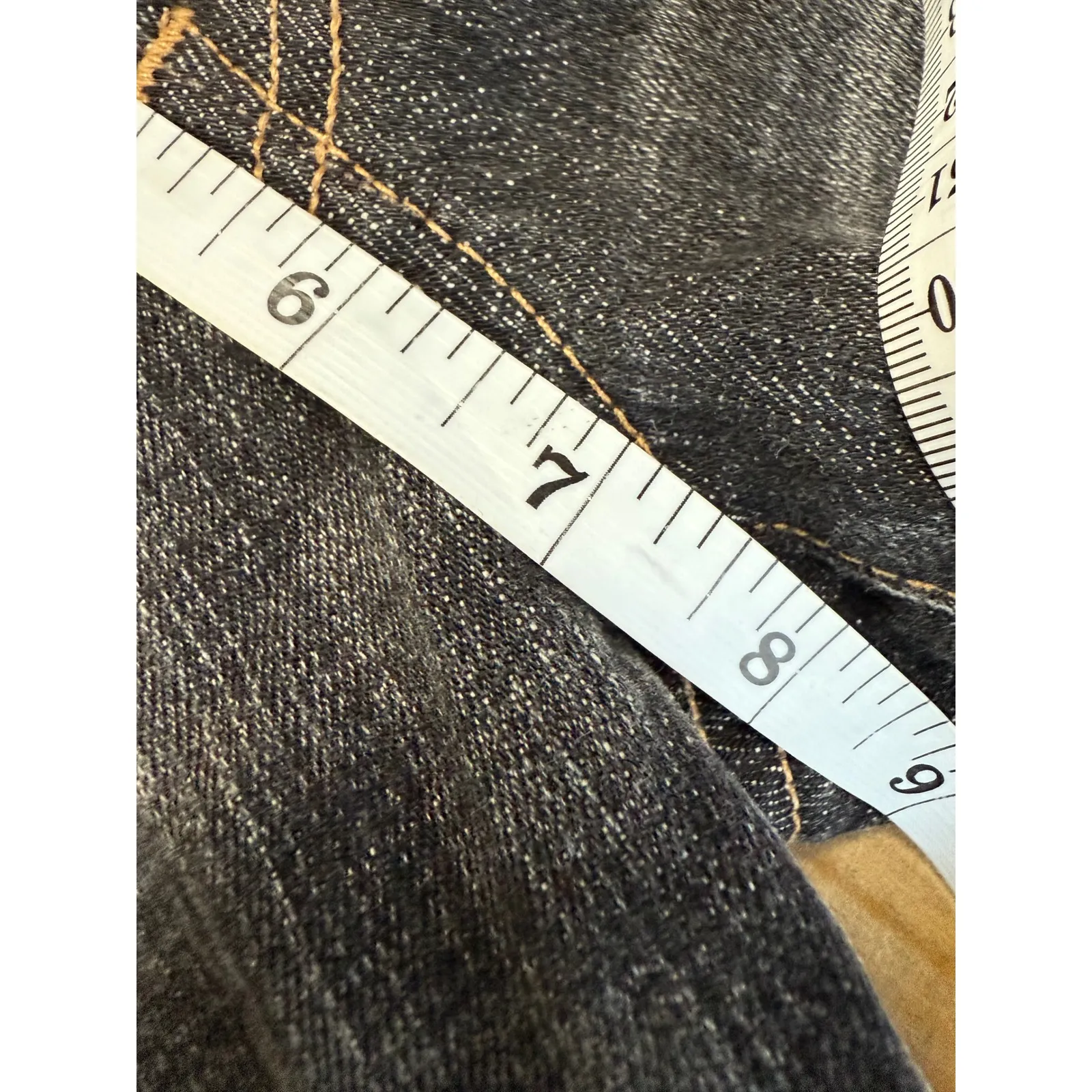 Citizens of Humanity Vintage Low Rise Big Sur Red Angel Wing Boot Cut Jeans 31 - Image 8