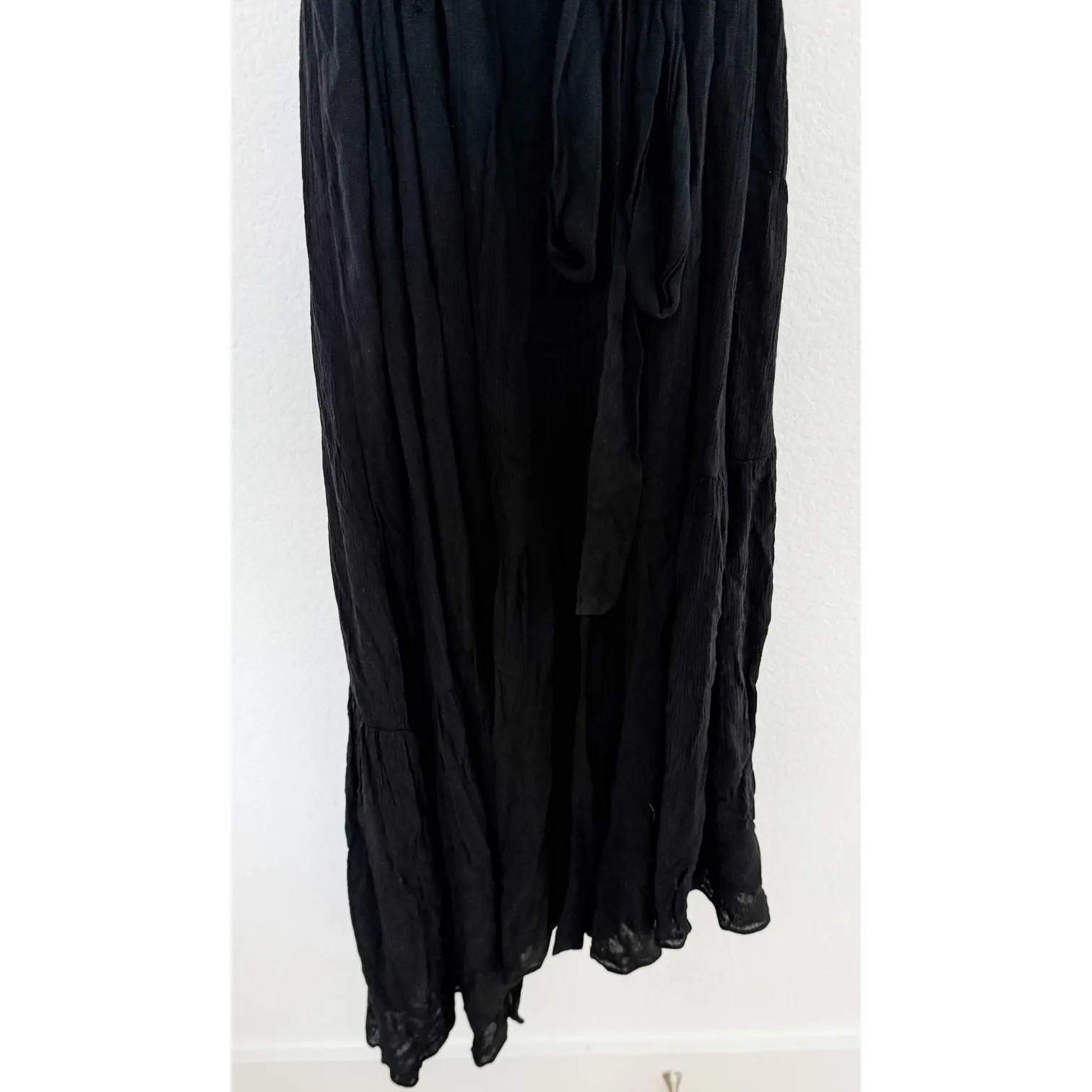 NWT City Chic Womens Maxi Dress Size XXL Black One Shoulder Ruffle Romantic Chic - Image 4