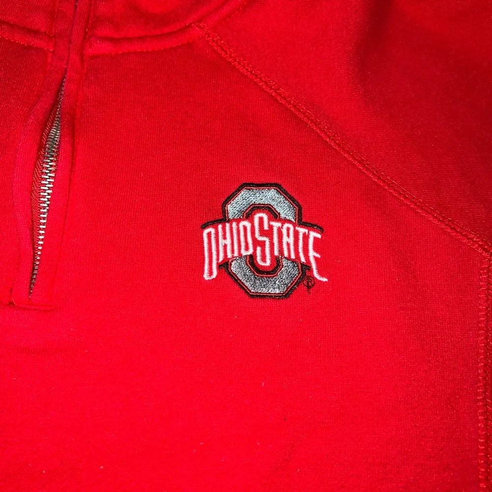 vintage ohio state quarter zip - Image 2