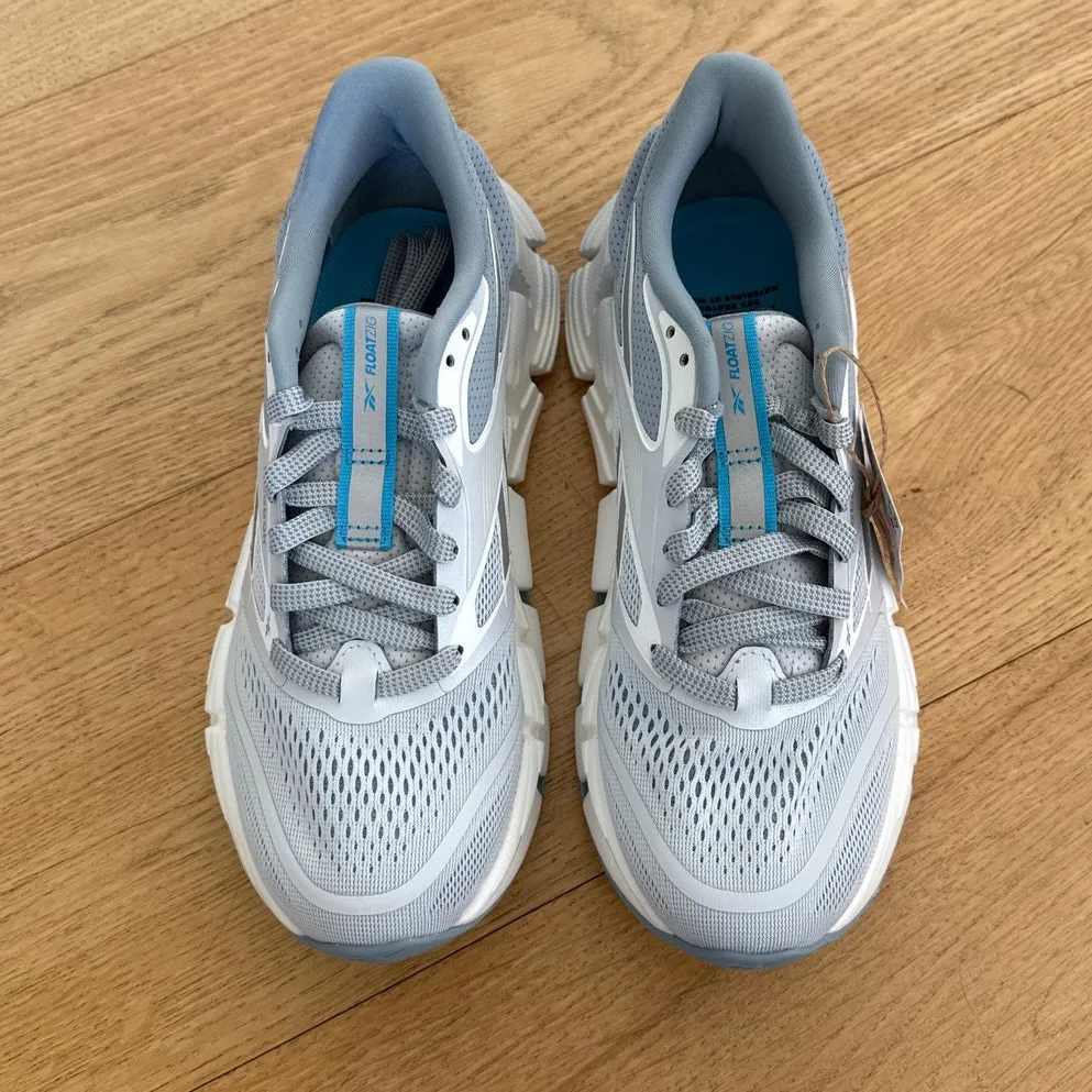 Reebok - Women's Float Zig 2 Running Shoes in Blue & Gray - Image 4