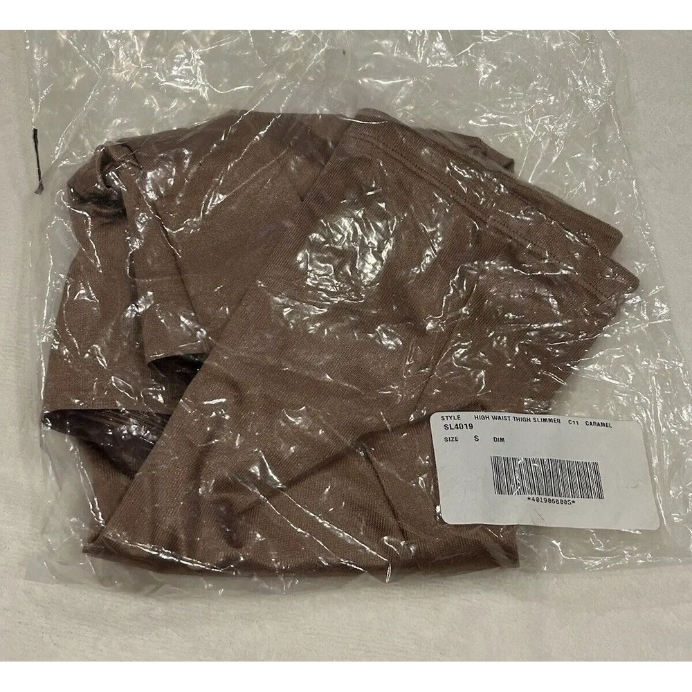 RUBY RIBBON Size Small HIGH WAIST THIGH SLIMMER Shorts Style 4019 (Sand ) - Image 6