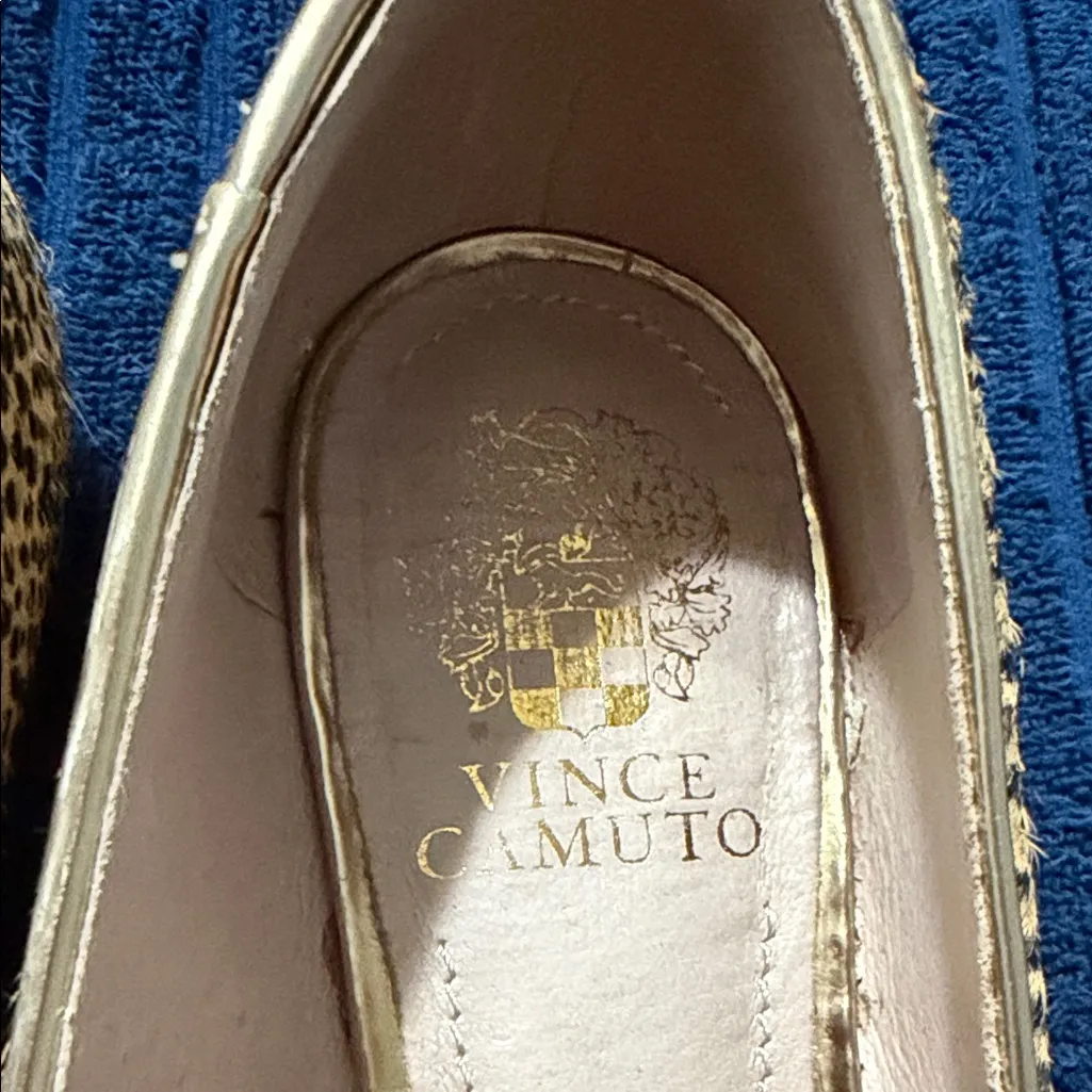 Vince Camuto Women's Tan and Black Patterned Loafers - Image 2