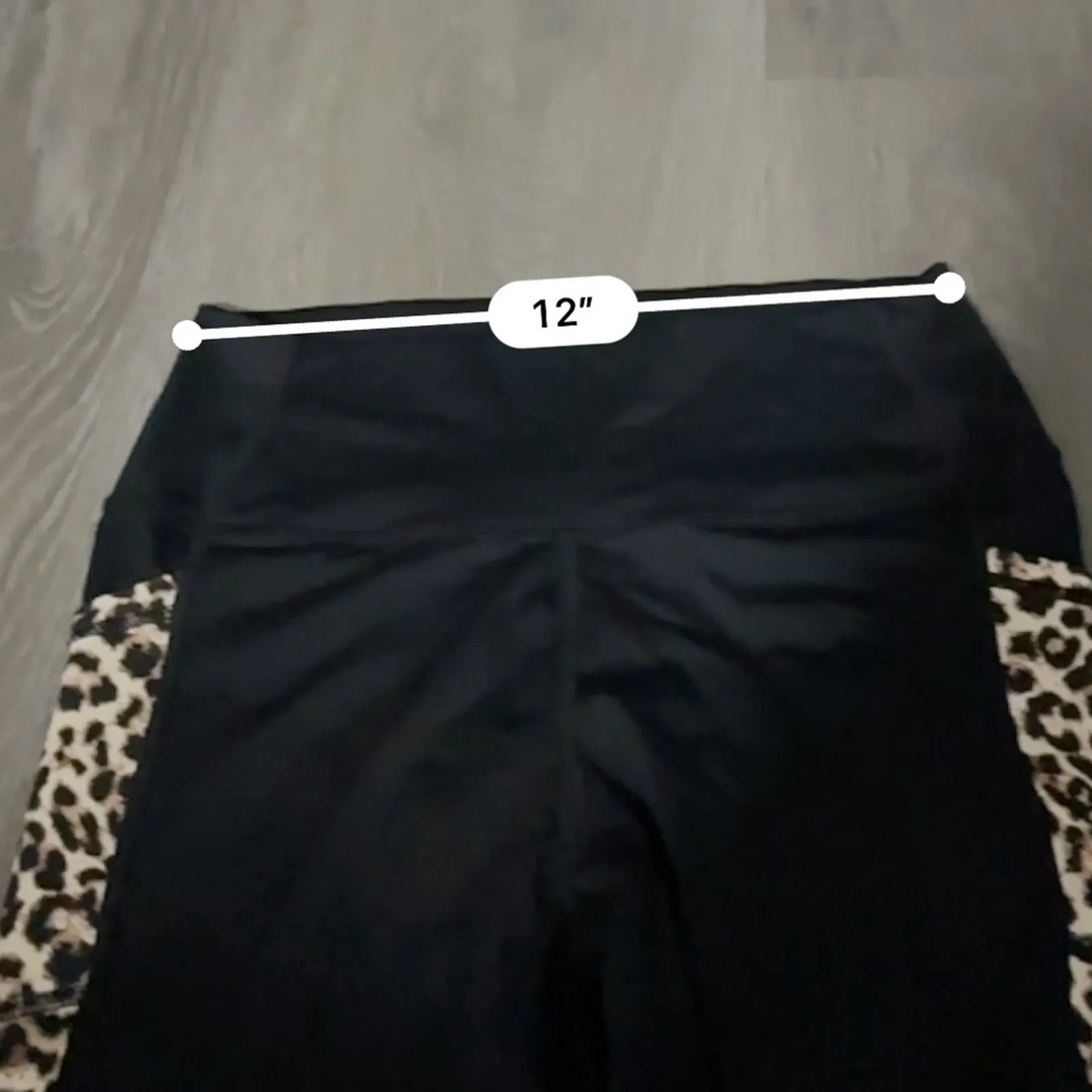 Zyia Active Brilliant Leopard Pocket High‎ Rise Capri Animal Print Leggings 6-8 - Image 9