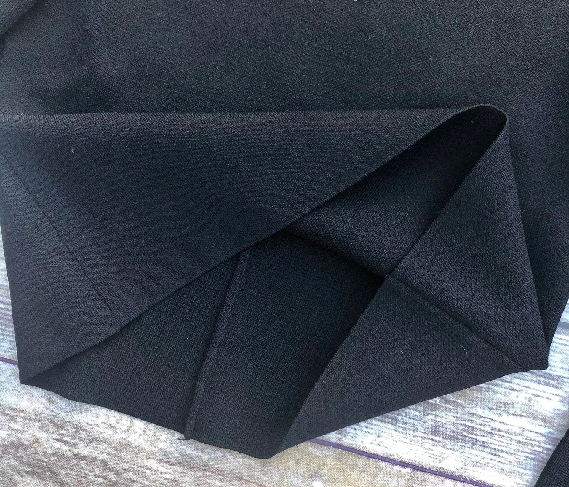 Black Bell Sleeve Top Keyhole Shirt - Image 9