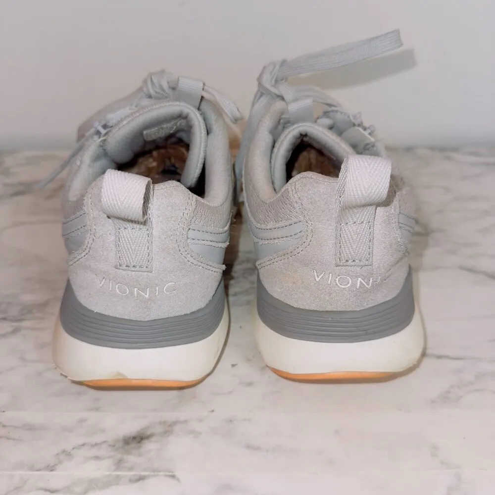 Women's Vionic Athena Vapor Knit Leather Lace Up Comfort Sneaker Shoes size US 8 - Image 4