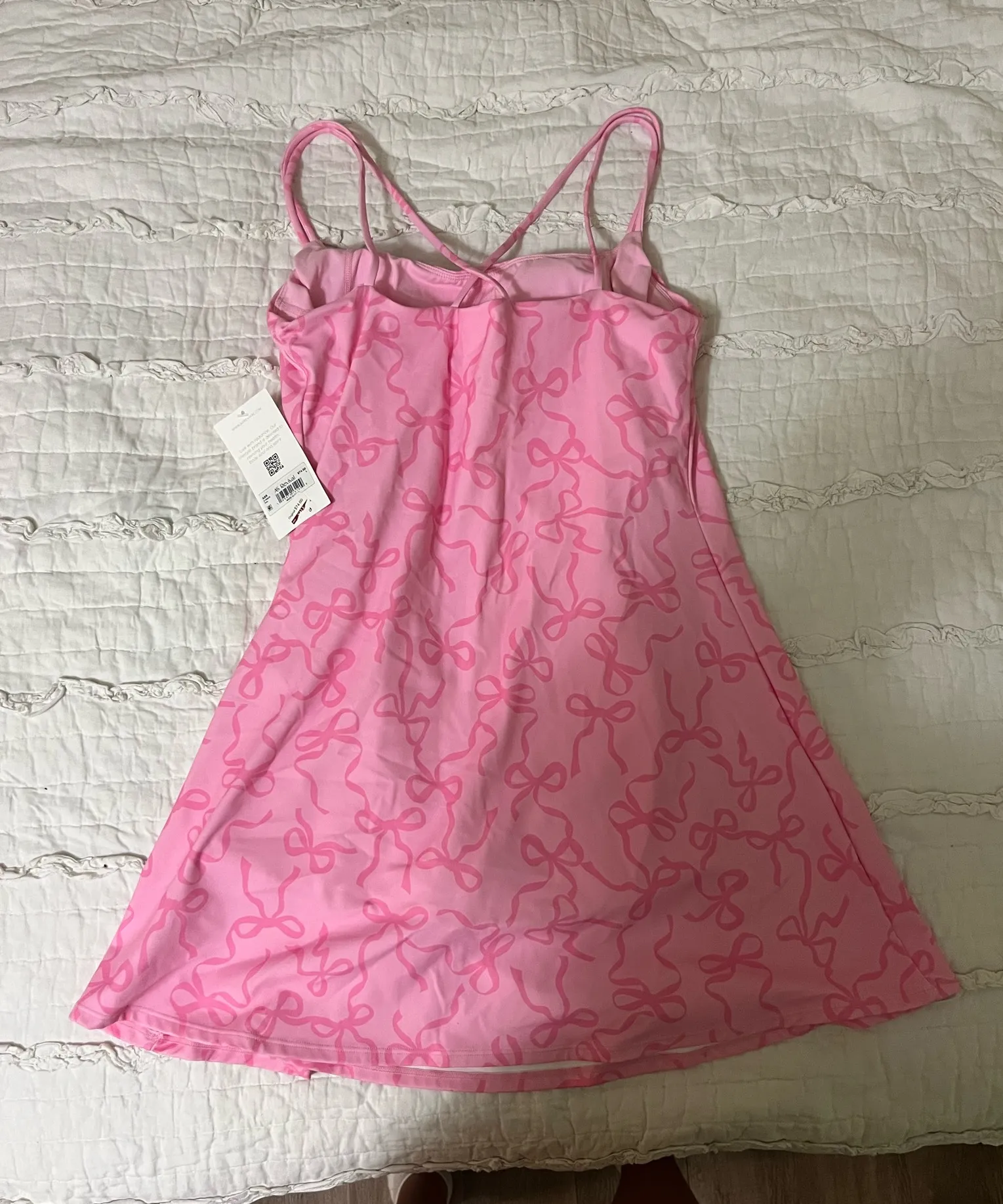 Altar'd State Dress Pink Bows Size undefined - Image 2