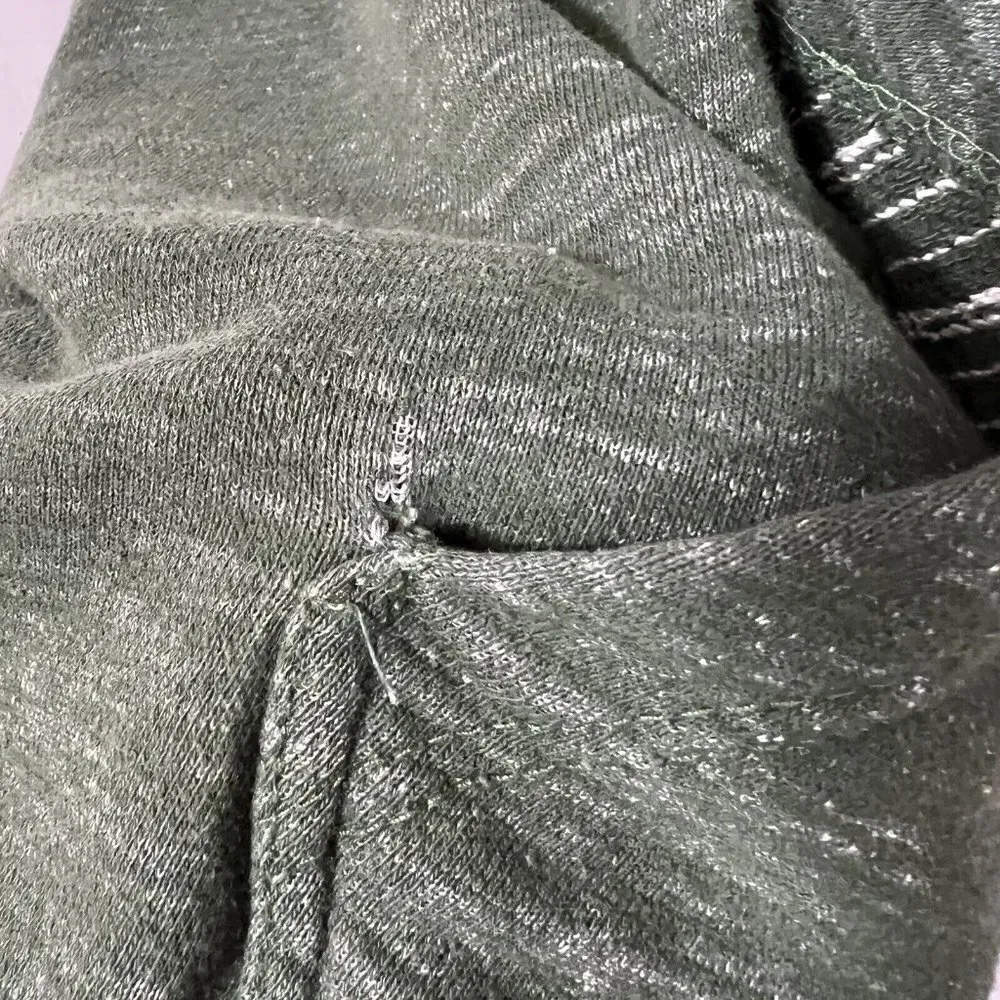 Lone Rock Clothing‎ Zip Up Hoodie XL Flaming Gorge Green Lightweight Jacket - Image 8