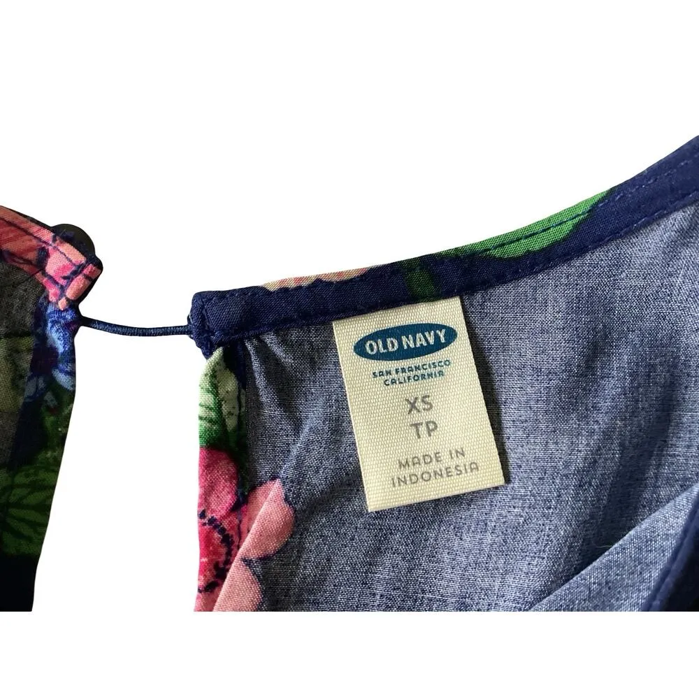 Old Navy Floral Swing Dress - Image 3