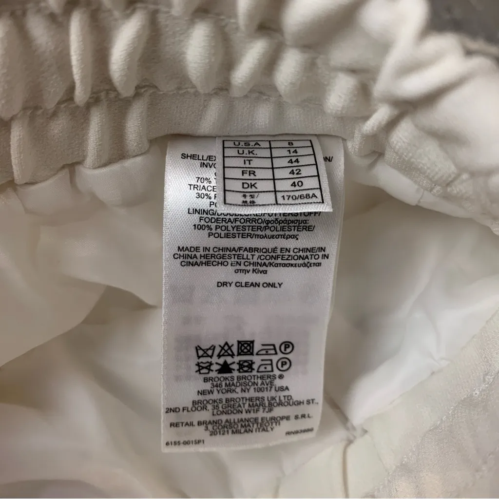 Brooks brother drawstring formal Womens pants 8 - Image 6