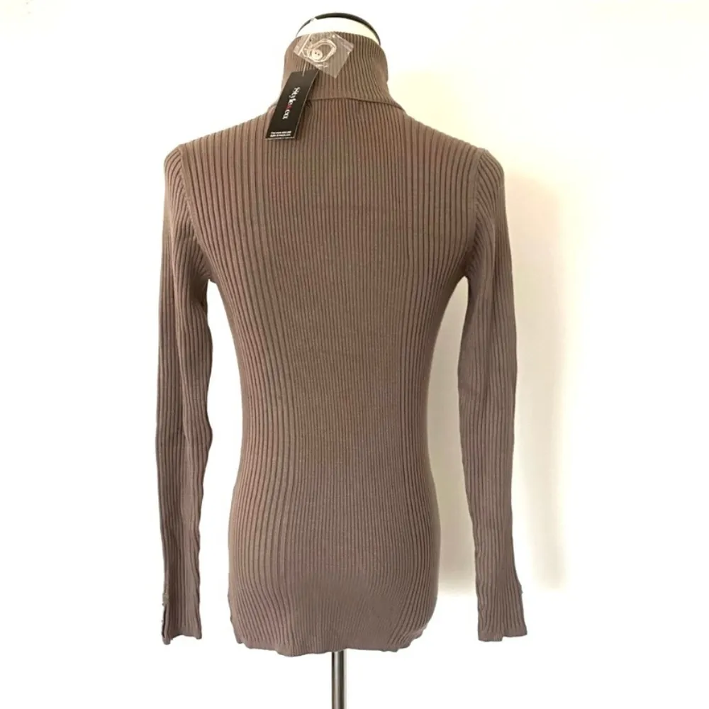 Style & Co Color Block Turtleneck Sweater - Image 2