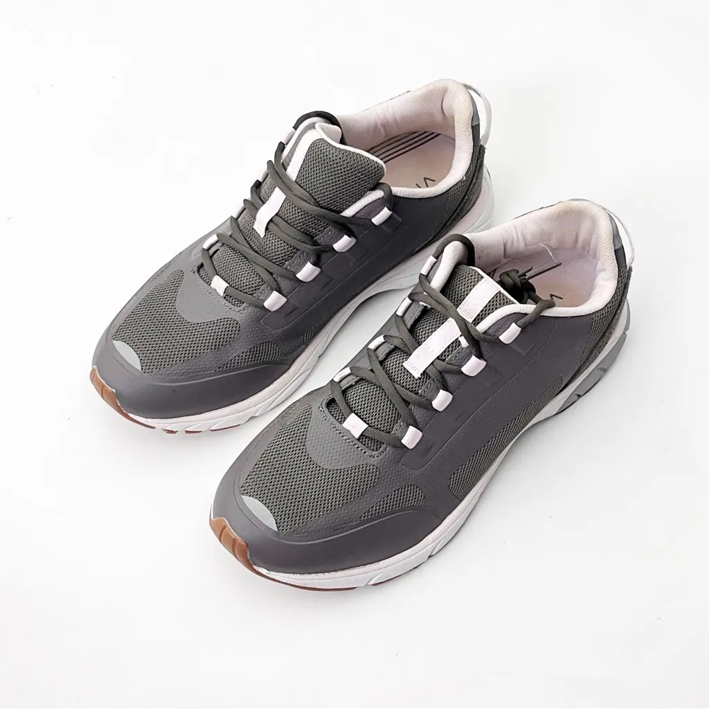 VIONIC Edin Stone Gray Lace Up Athletic Comfort Tennis Shoes Sneakers Size 9.5 - Image 9