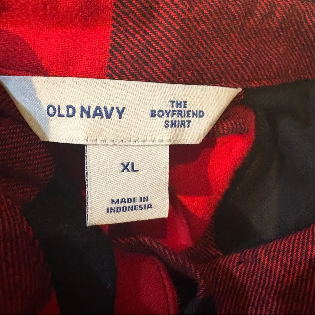 Red and Black Plaid Shirt - Image 8