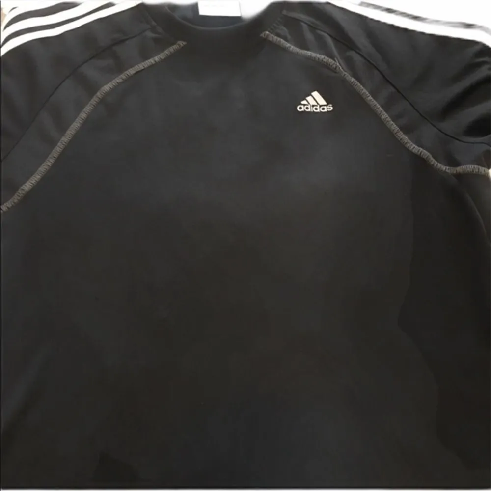 Adidas Athletics Black Shirt Women's Small - Image 7