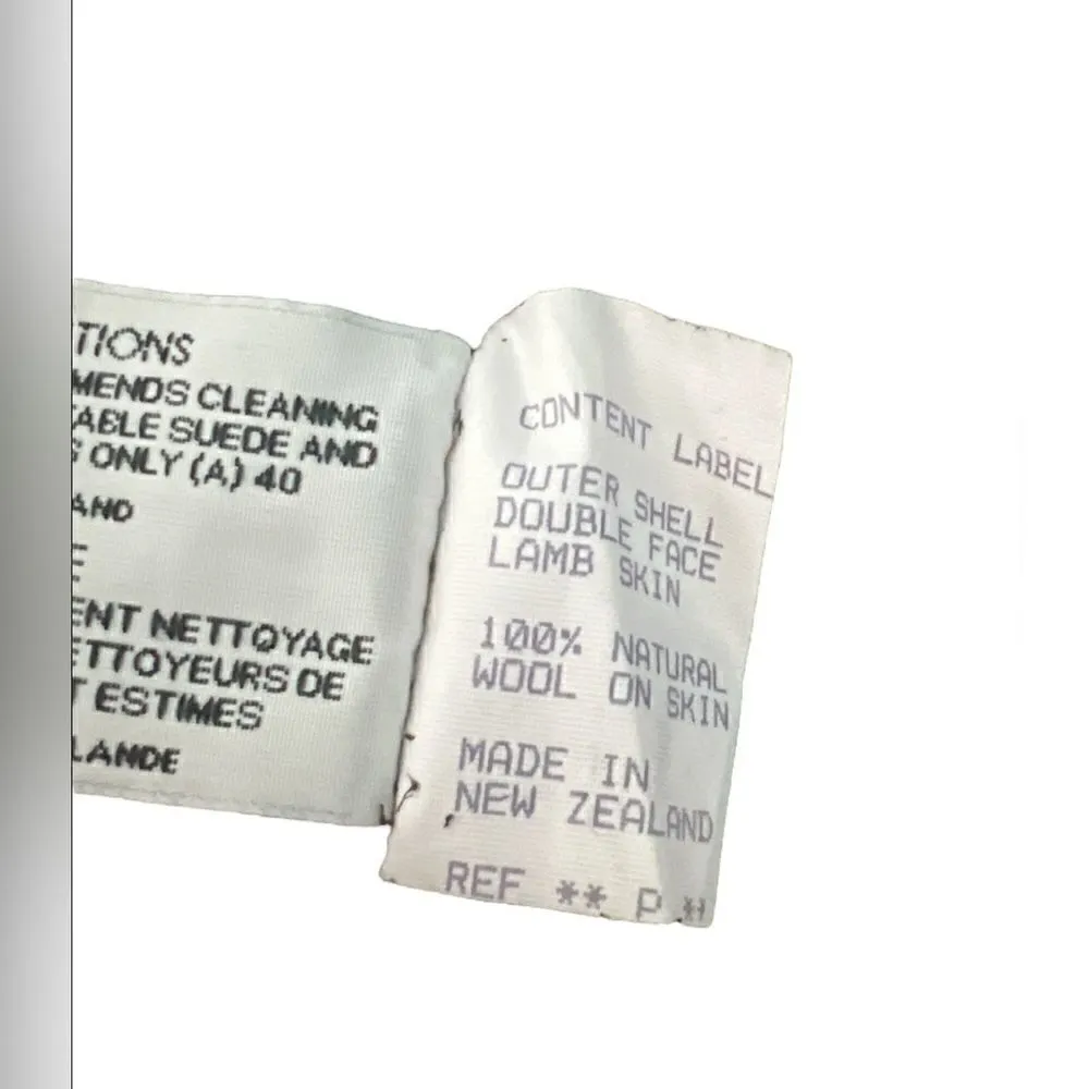 Knight of New Zealand 100% Lambskin Vest Black - Image 10