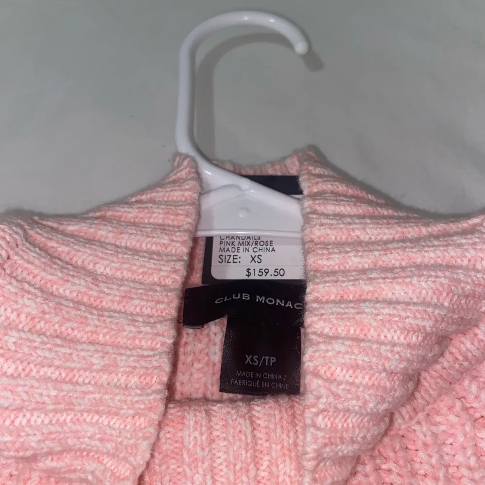 NWT Club Monaco Pink sweater - Image 8