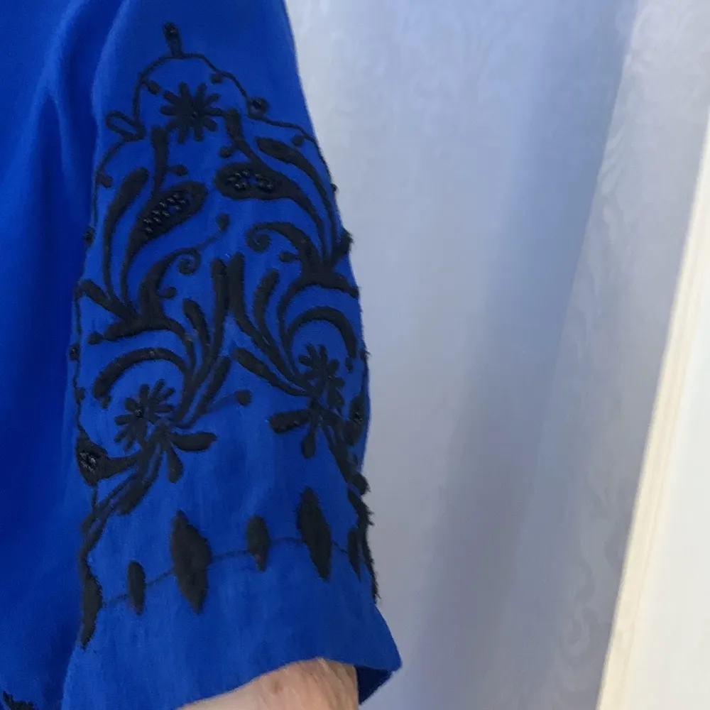 LUCKY BRAND BEADED EMBROIDERED Dress Sz:M - Image 7