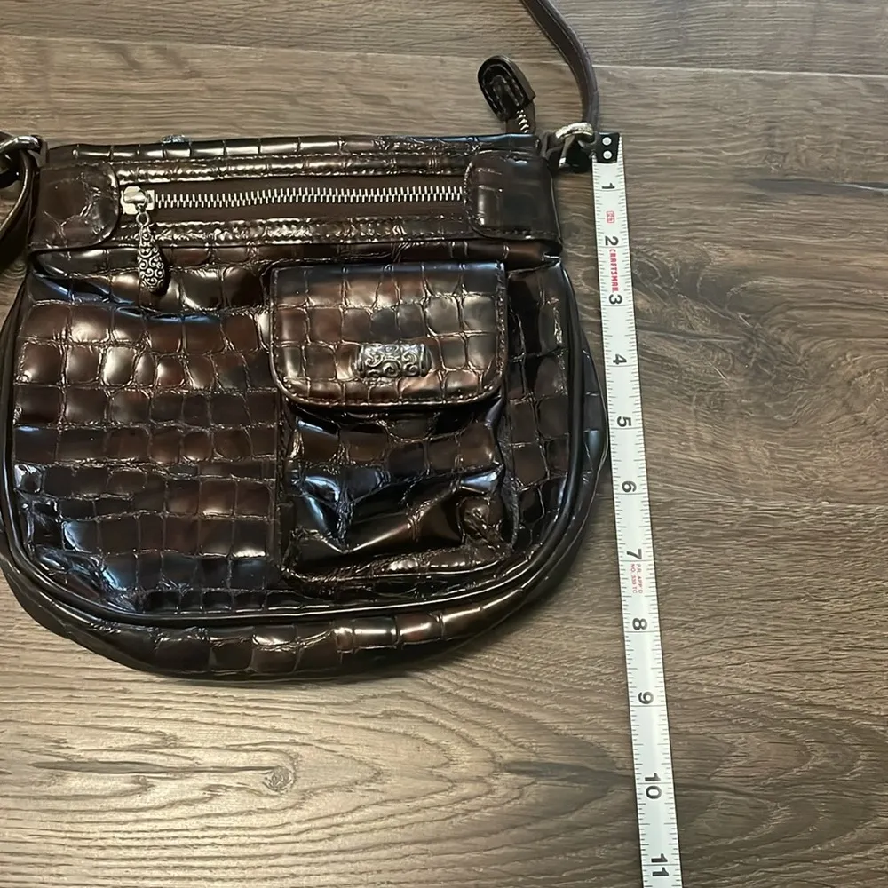 Vintage Brighton Brown Croc - Image 4