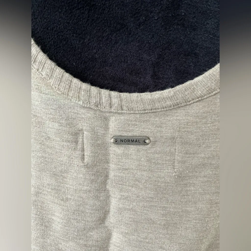 NORMAL BRAND MALAKOS KNIT LOUNGE TOP+ bonus tank💛💛 Tan Size undefined - Image 14