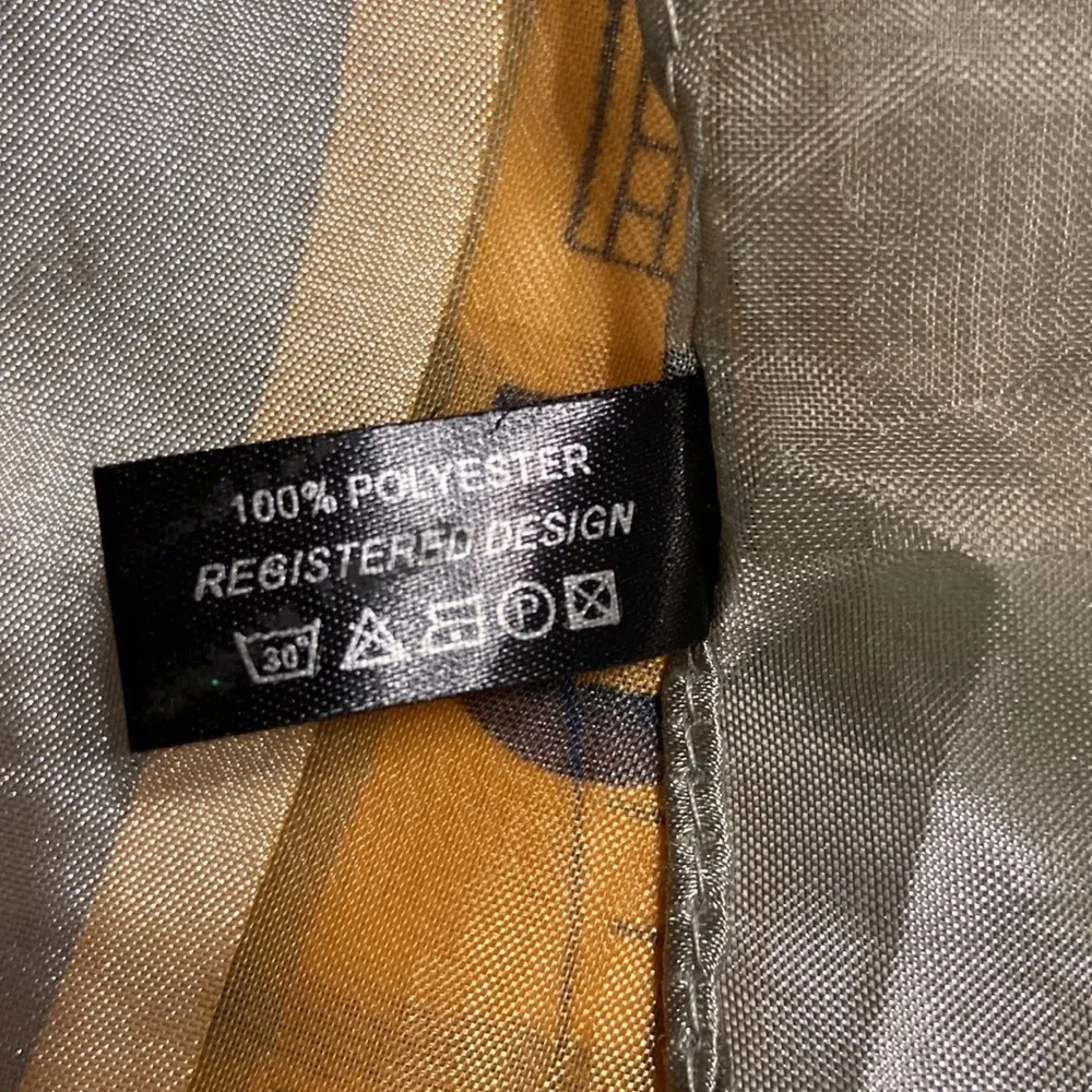 J.Mico Sanco Scarf 36”by 36” with Paris writing color please see photos - Image 7