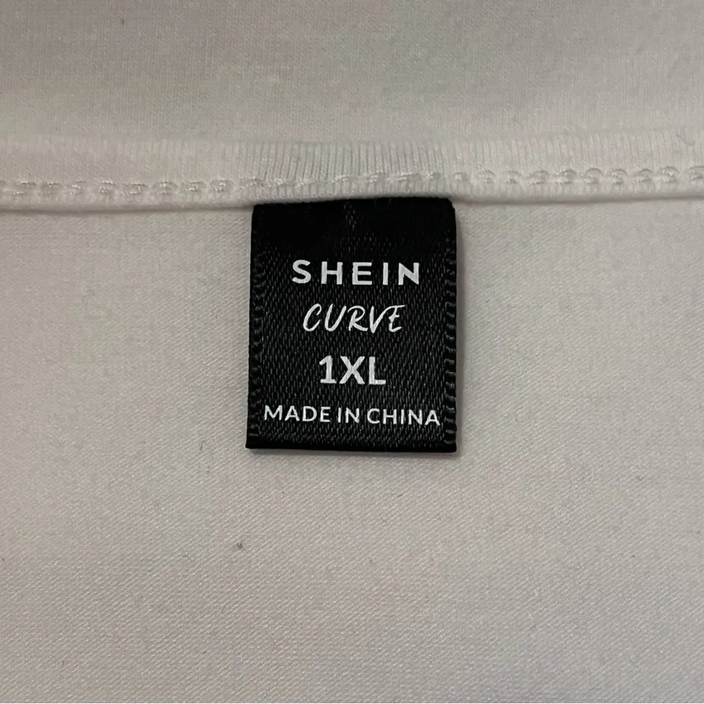 SHEIN Cherry Graphic Print Short Sleeve Square-Neck Crop Top - Image 6