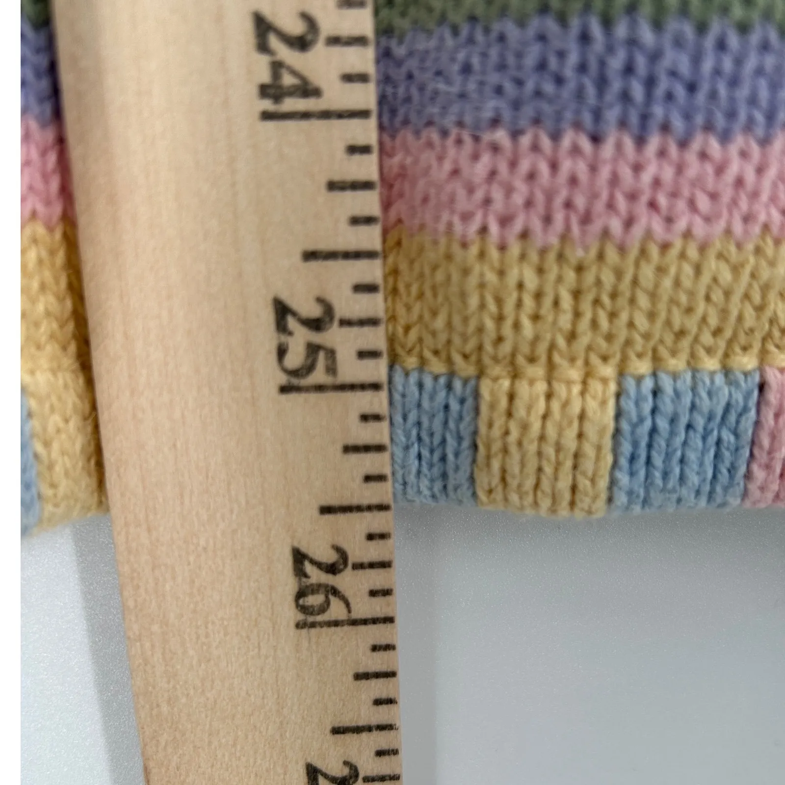 VTG Breckenridge Green Polar Bear Zip Up Cardigan Sweater Sz Medium Grandmacore - Image 9