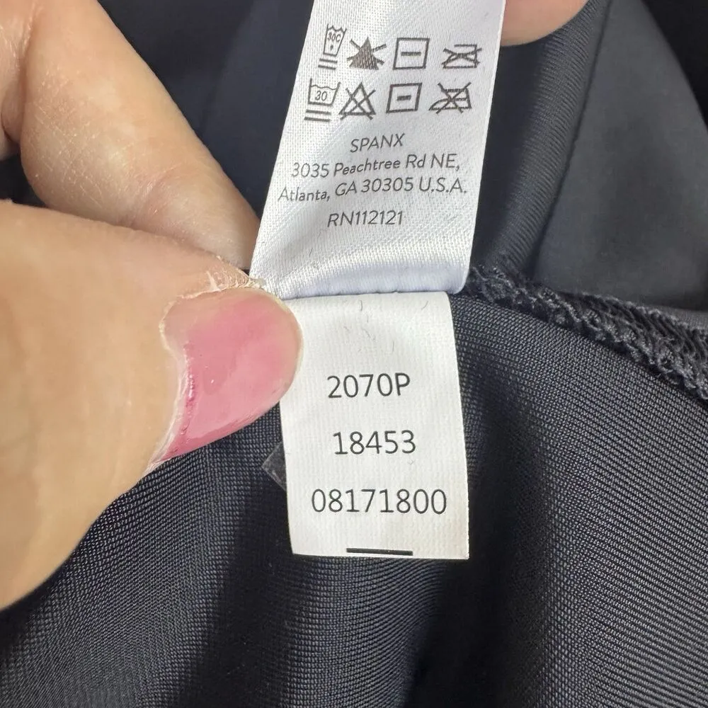 SPANX Full Length Velvet Leggings Size 2X Black Stretch Shape Classic Casual NWT - Image 7