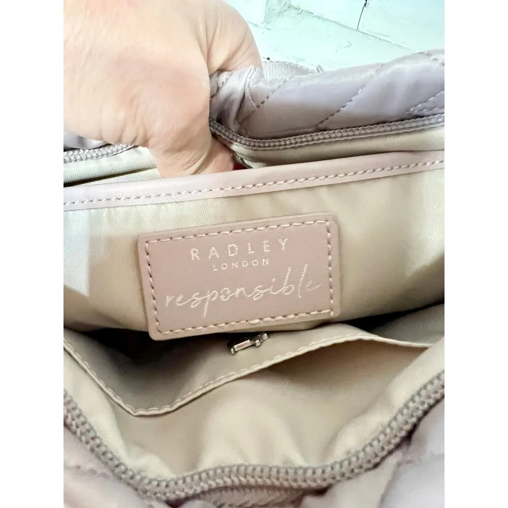 NWOT Radley London Finsbury Park Quilt Small Ziptop Adjustable Crossbody Bag - Image 10