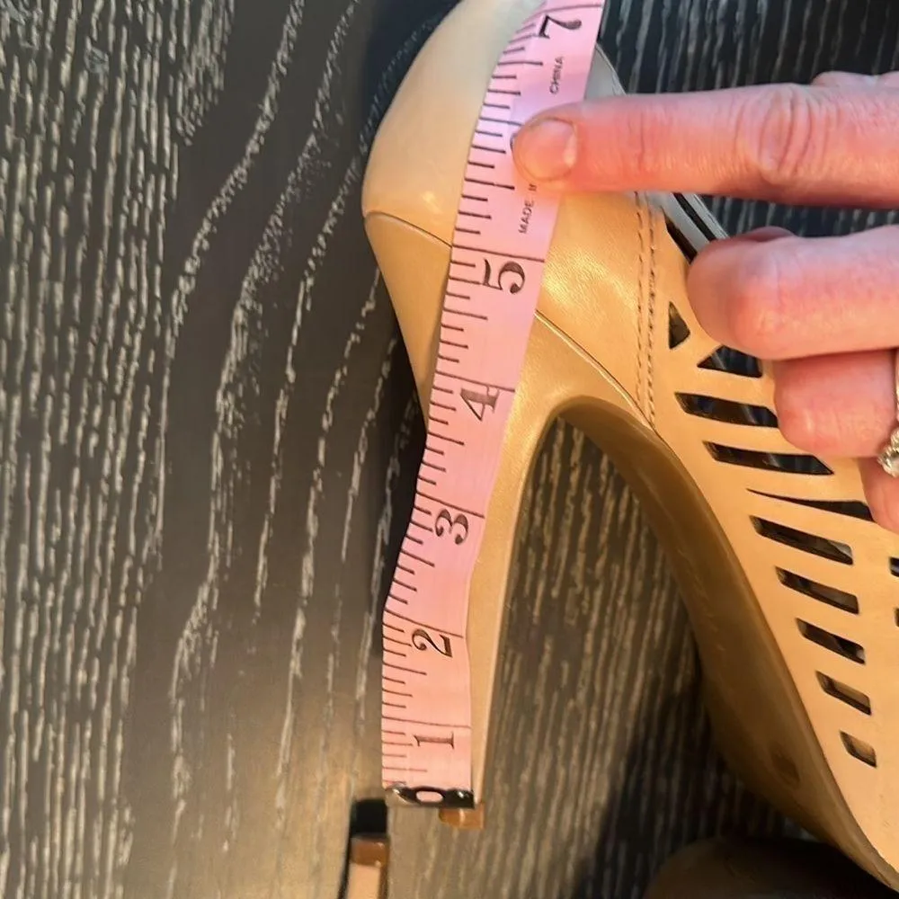 BCBGeneration Bcbg Generation Elba Nude Platform Cutout size 9.5 - Image 12