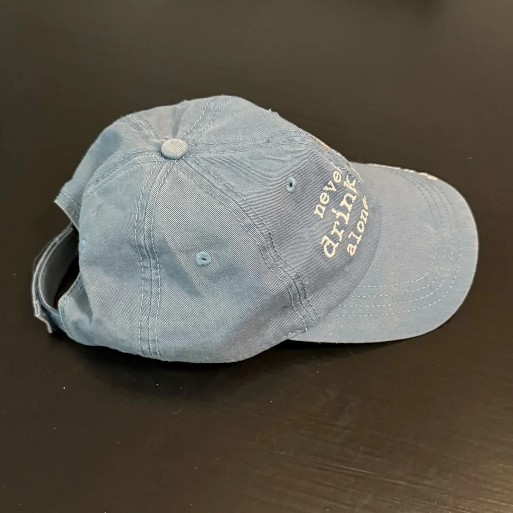 Dog is Good Blue Baseball Cap - Image 4