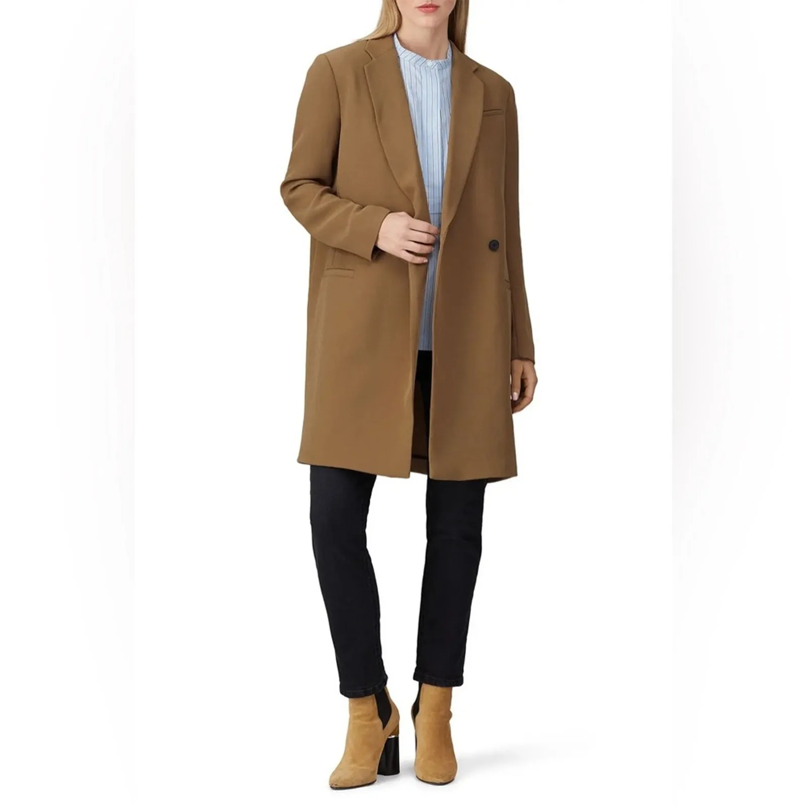 3.1 Phillip Lim dark tan oversized grandma coat 4 - Image 10