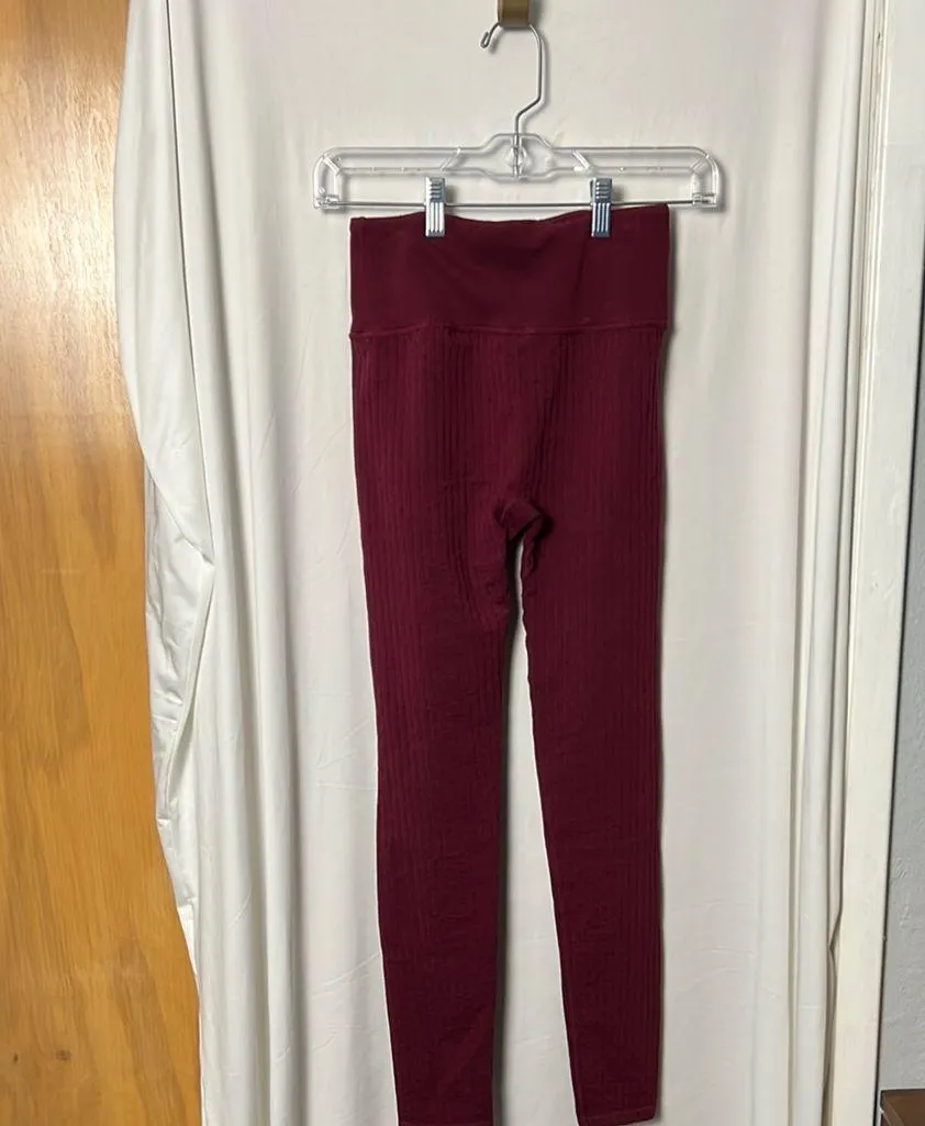 Fabletics Ribbed Seamless High-Waisted Legging Size Small - Image 5