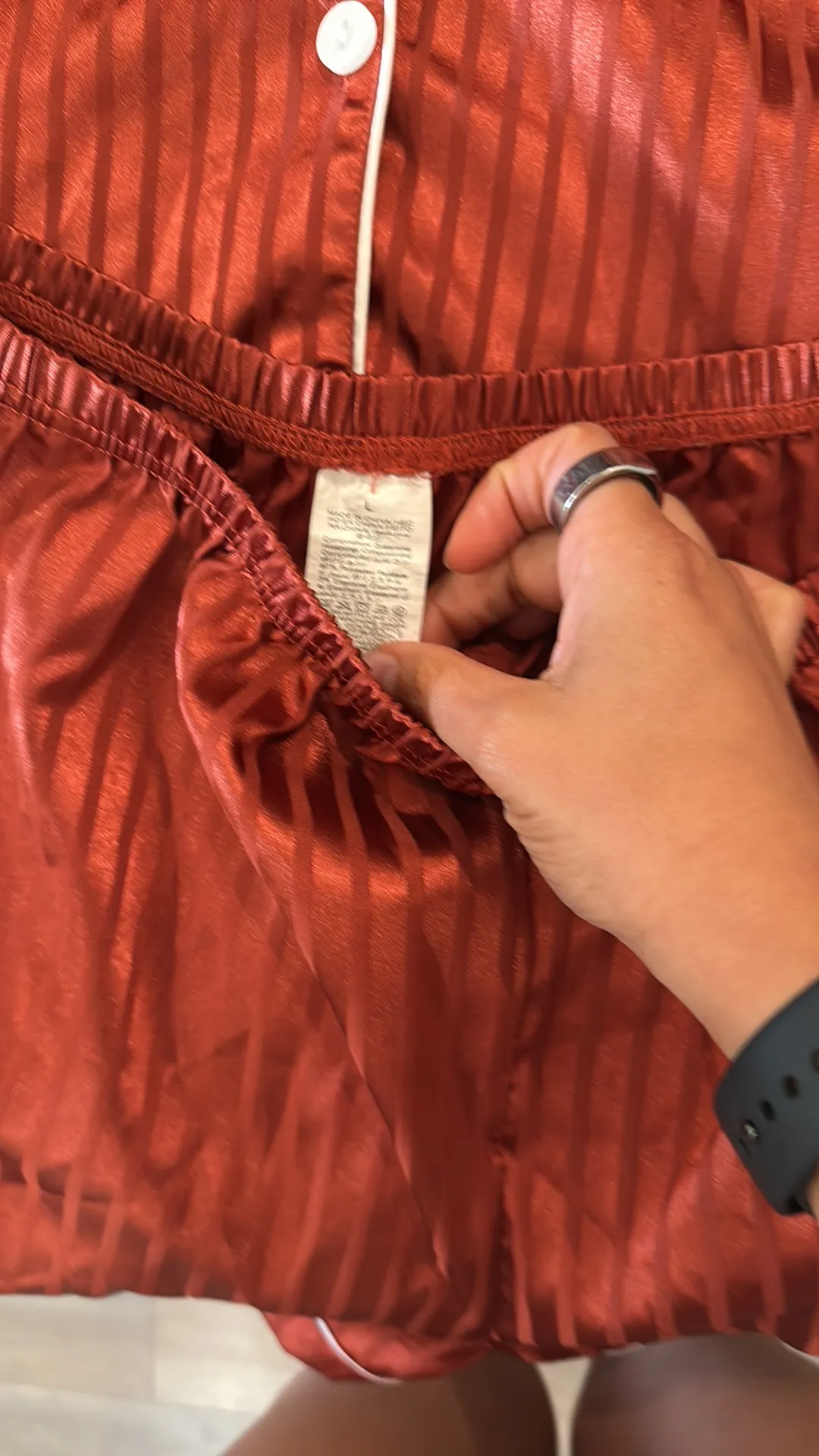 SHEIN Burnt Orange PJ’s - Image 2