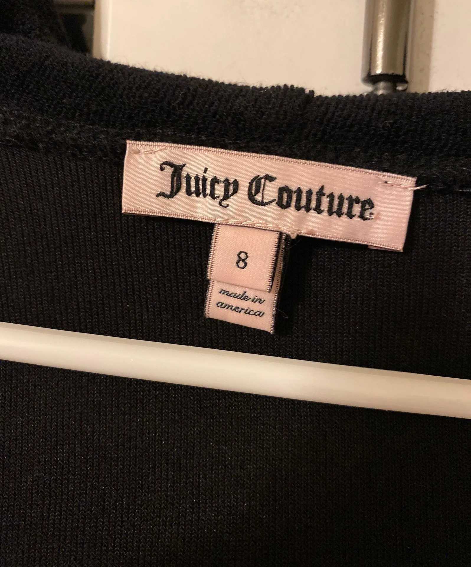 Black Cropped Hoodie - Image 2