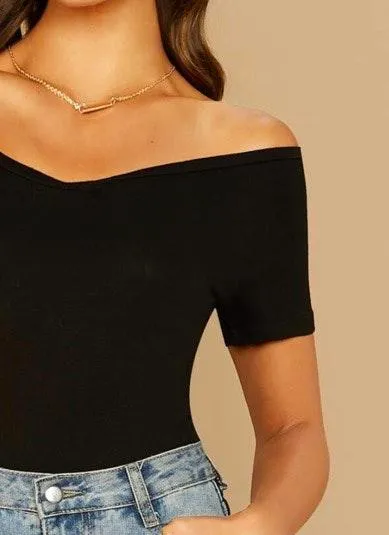 Off The Shoulder Tshirt - Image 4