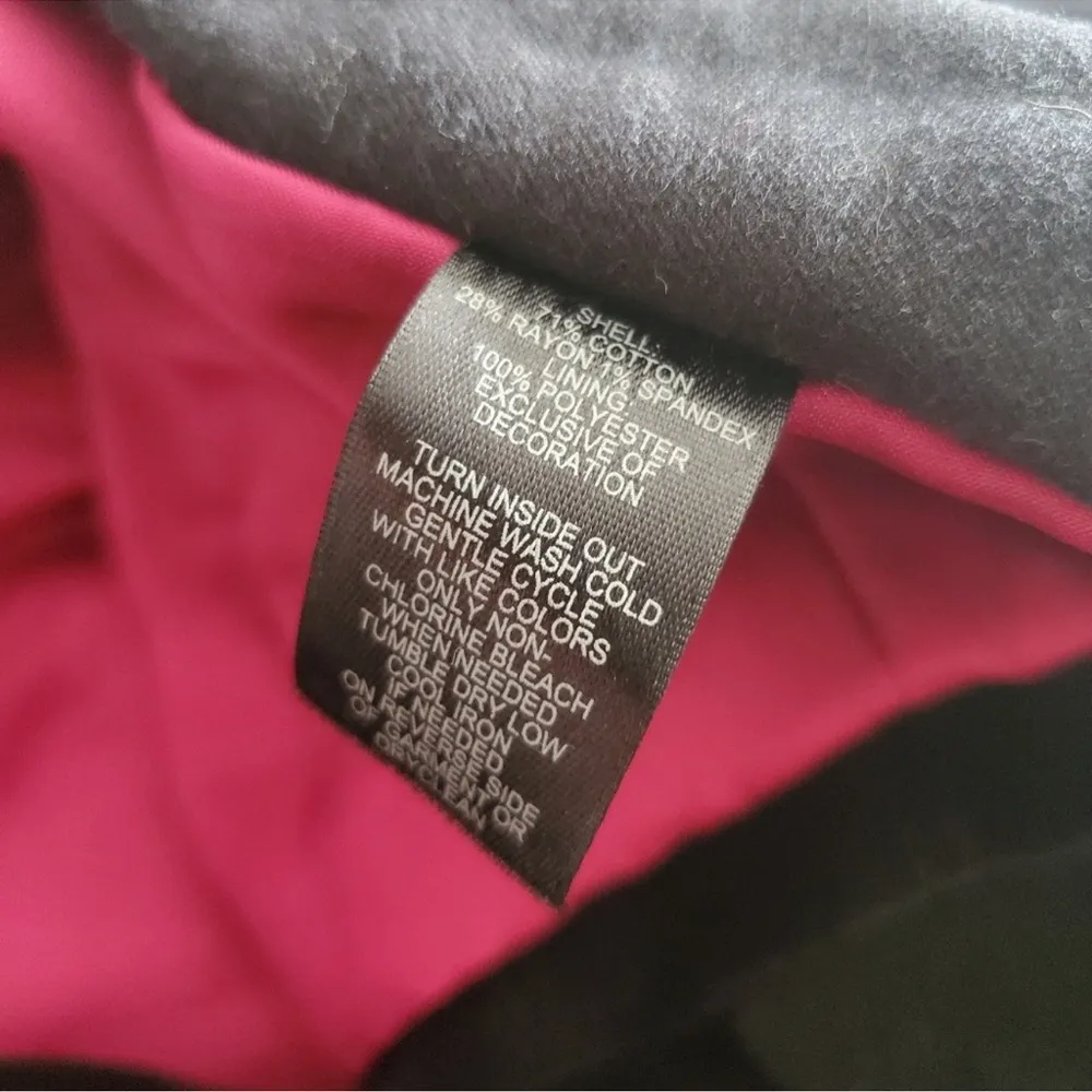 White House Black Market Velvet Blazer Like New Size 2 Black - Image 7