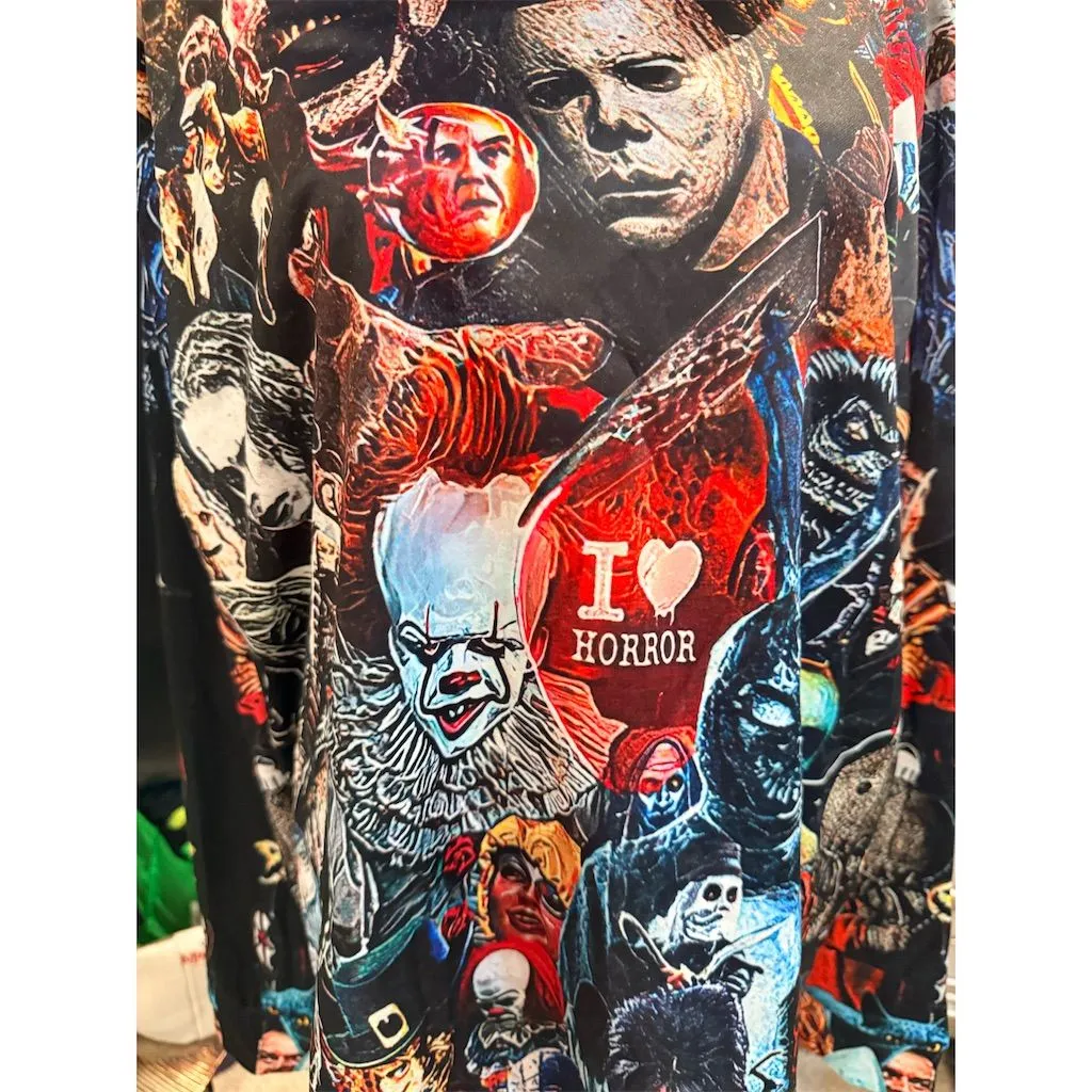 Handmade Horror Movie 3D Print Hoodie Unisex Pullover M - Image 3