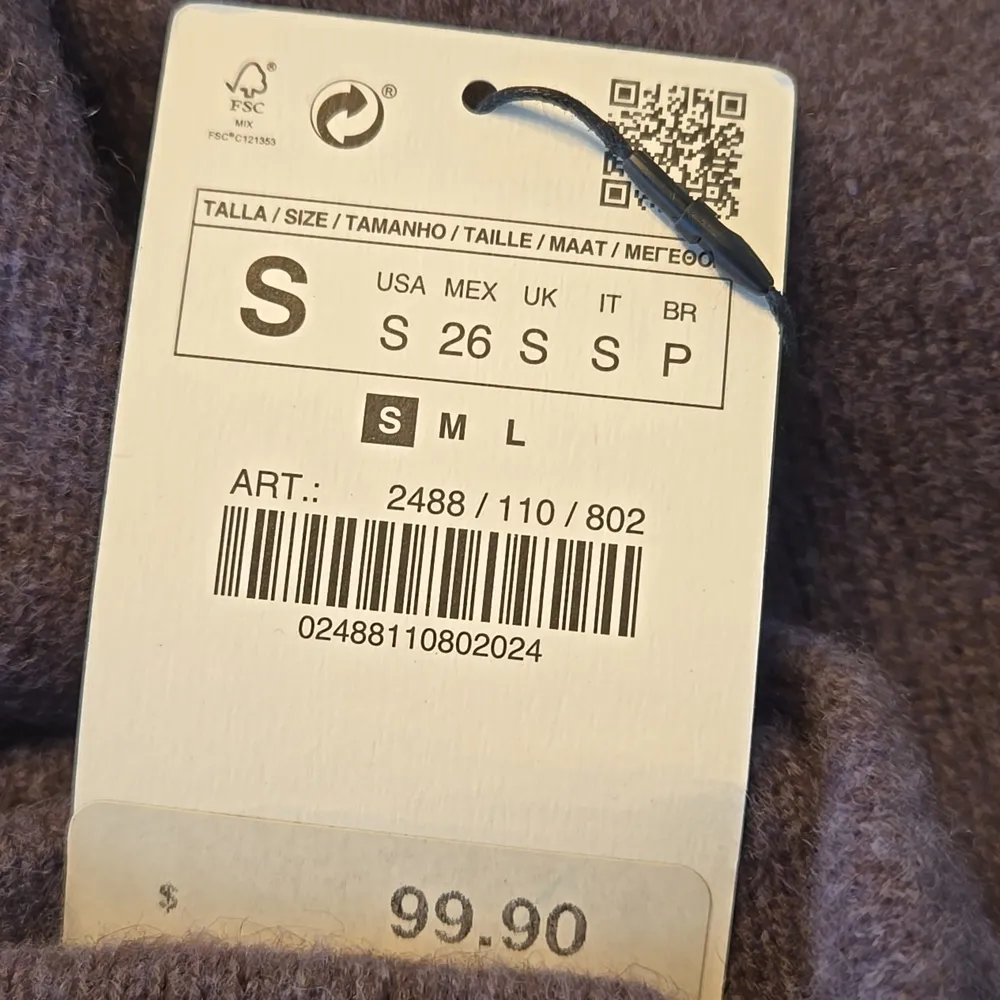 NWT! Zara Gray Flared Wool Midi Skirt - Image 6