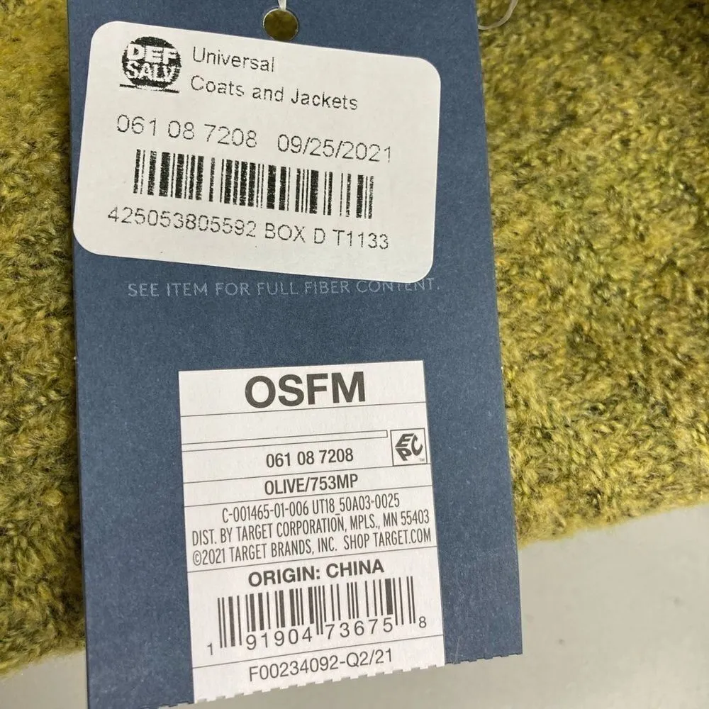 UNIVERSAL THREAD, Women’s Oversized Vest, Light Green,OSFM, (One Size Fits Most) - Image 4