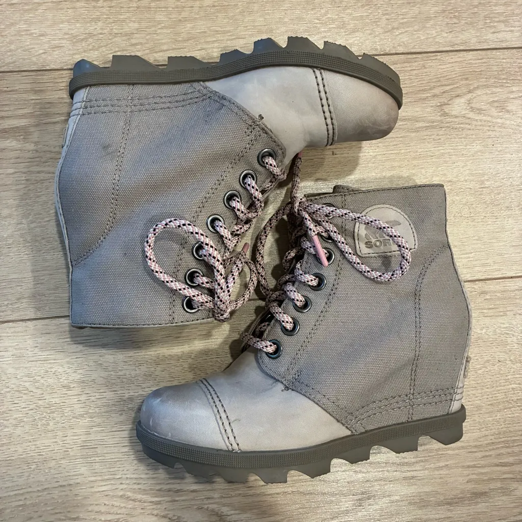 Sorel Women’s Joan of Arctic PDX Wedge Ankle Boot LL4931-264 Size 7.5 - Image 3