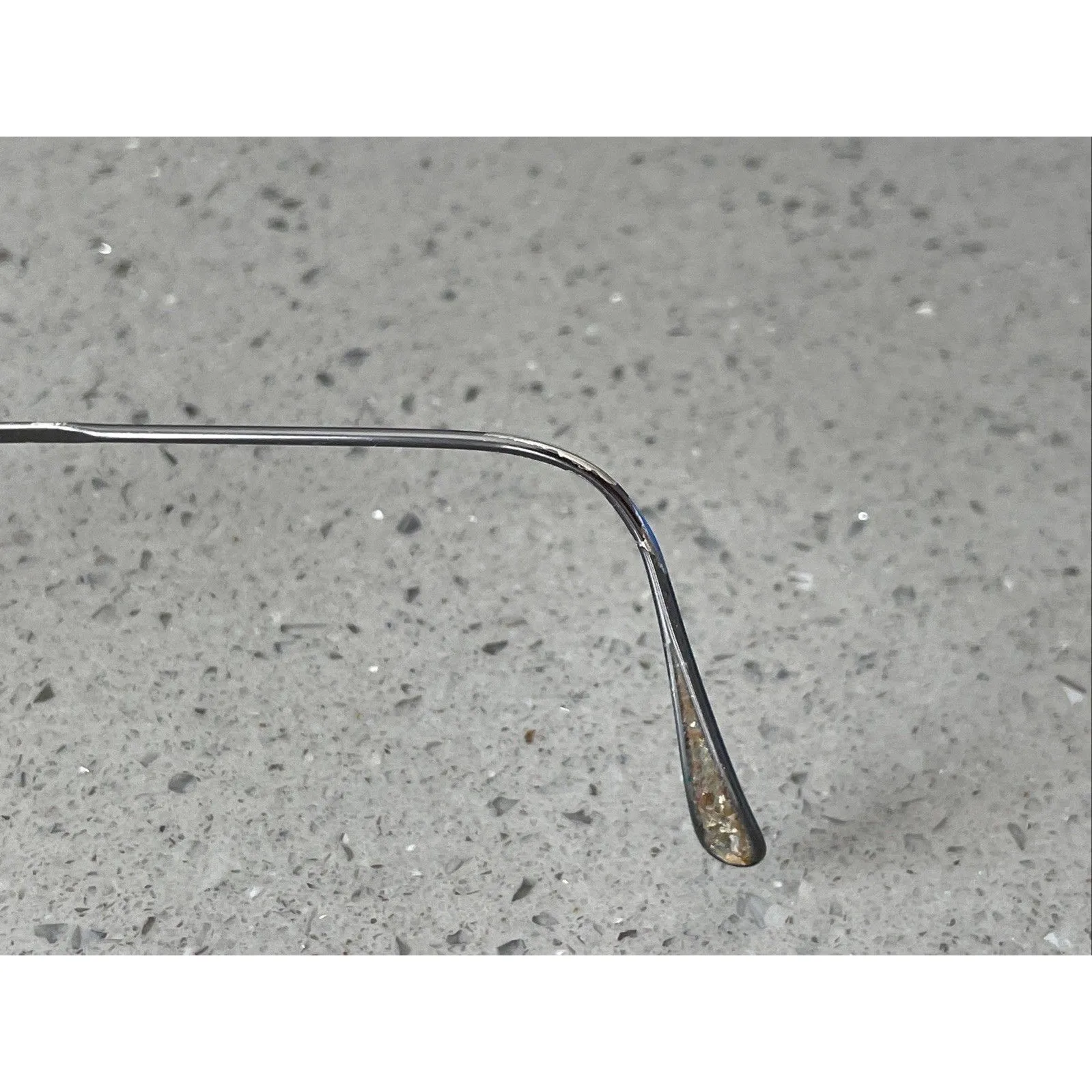 Emporio Armani 101 1115 50-20-135 Eyeglasses Frames ONLY full rim oval Italy - Image 7