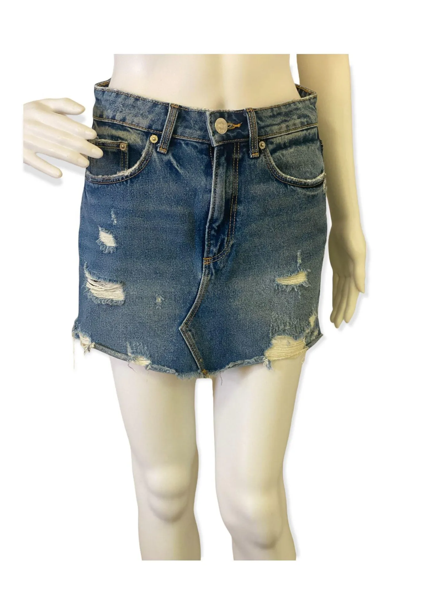 JOIN LIFE  Denim Skirt - Image 4