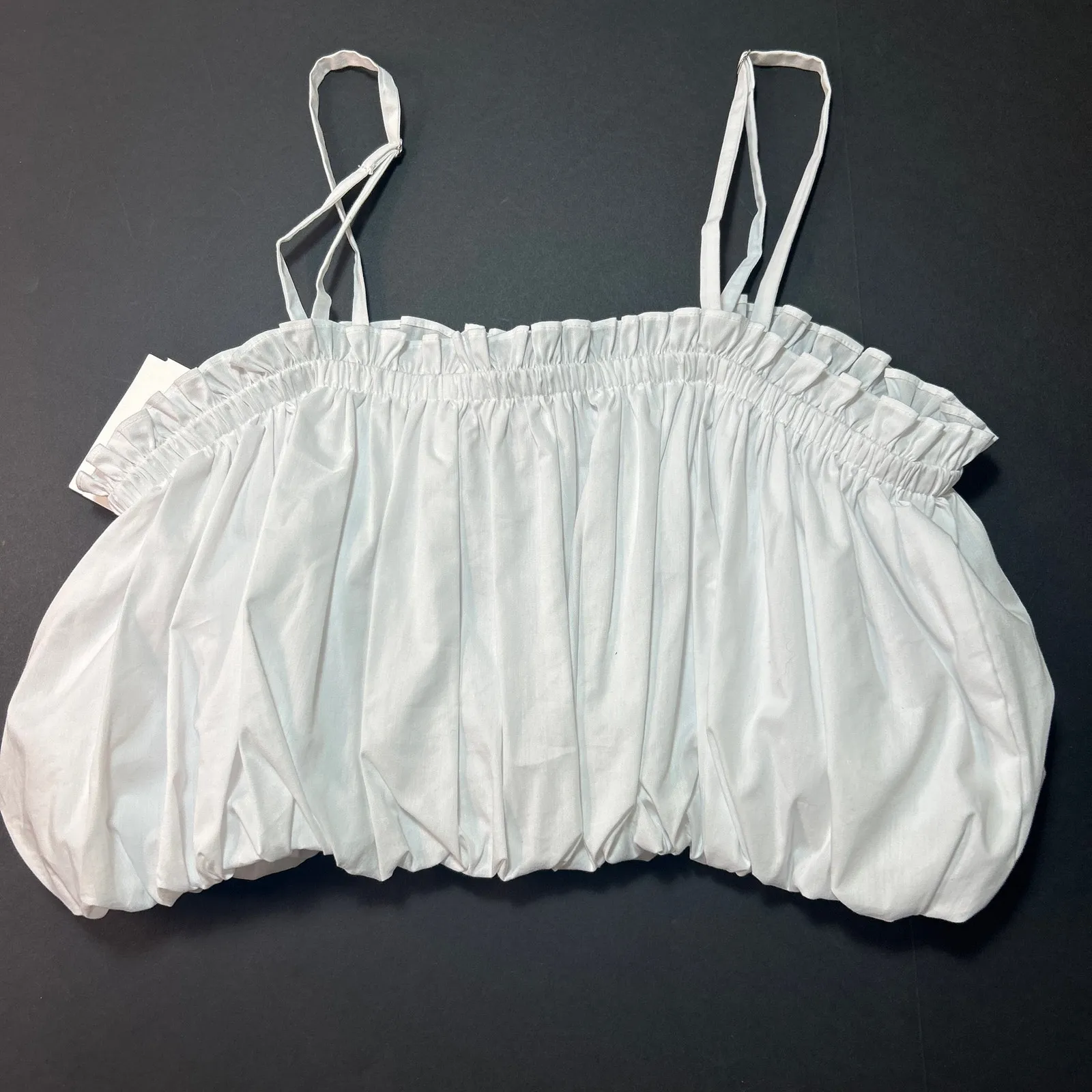 New Cinq a Sept Women's White IVEE Sleeveless Top Size XL - Image 6