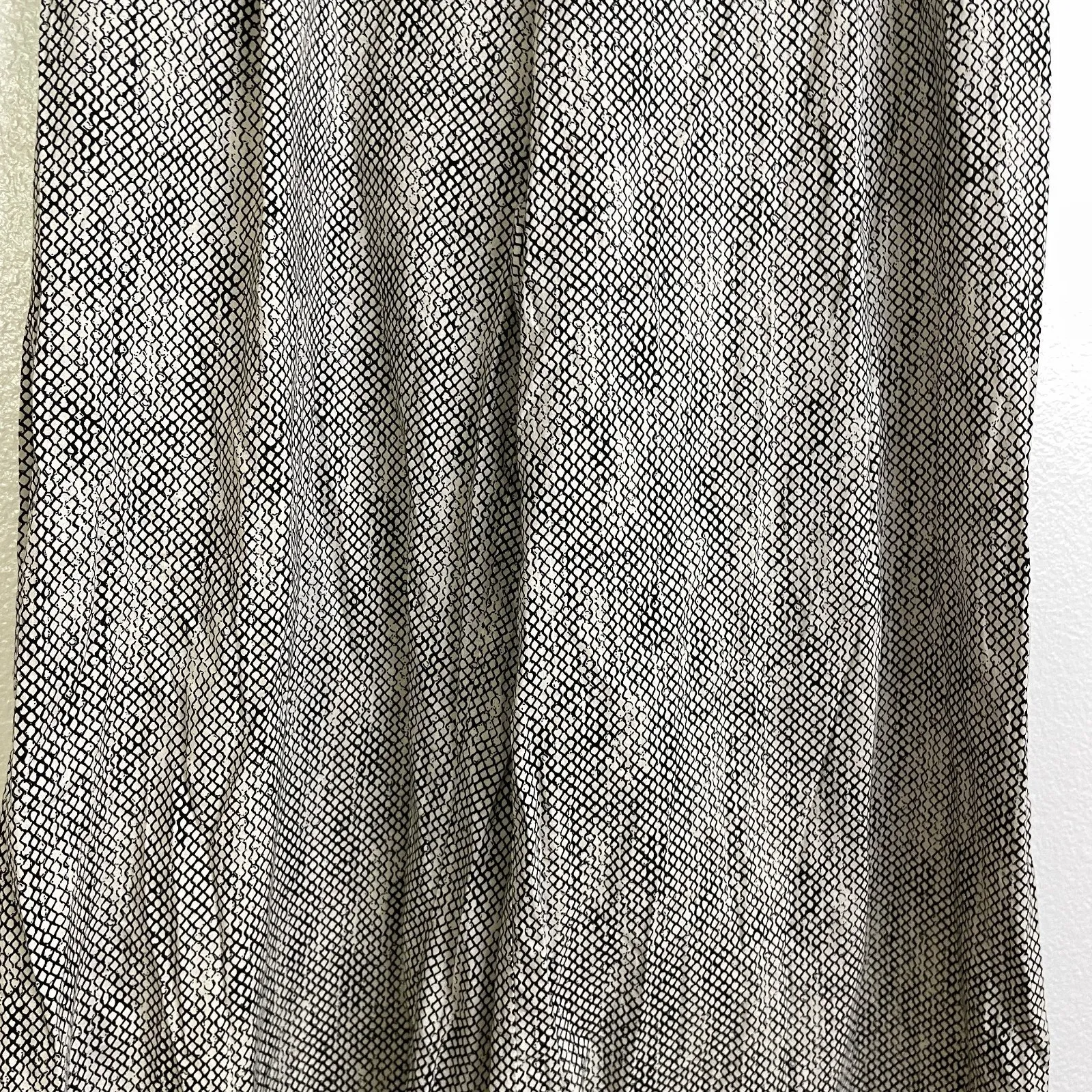 Eileen Fisher Chainette Organic Cotton Pants Womens Small Cream Wide Leg - Image 4